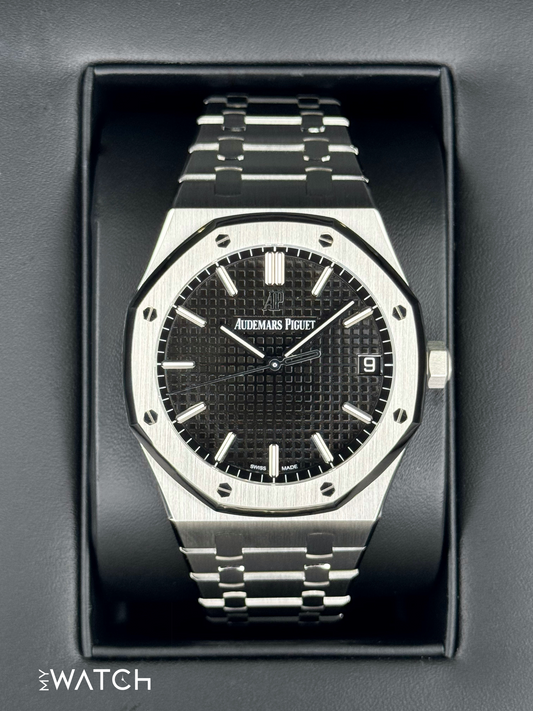 2022 Audemars Piguet Royal Oak 41mm 15500ST Black Dial