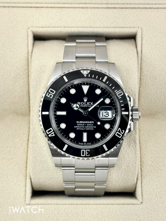 2023 Rolex Submariner 41mm 126610LN Stainless Steel Black Dial