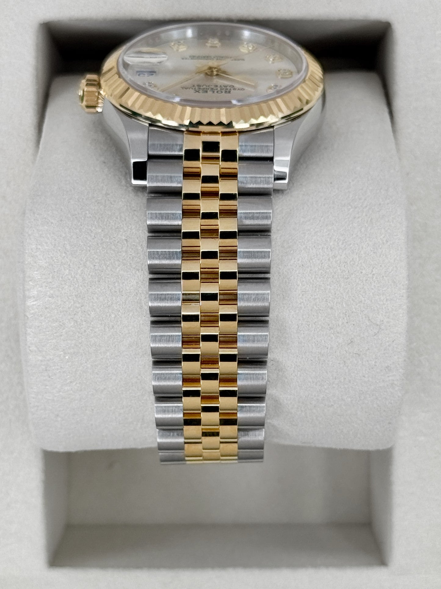 NEW 2026 Rolex Lady Datejust 31mm 278273 Two-Tone Jubilee Silver Diamond Dial