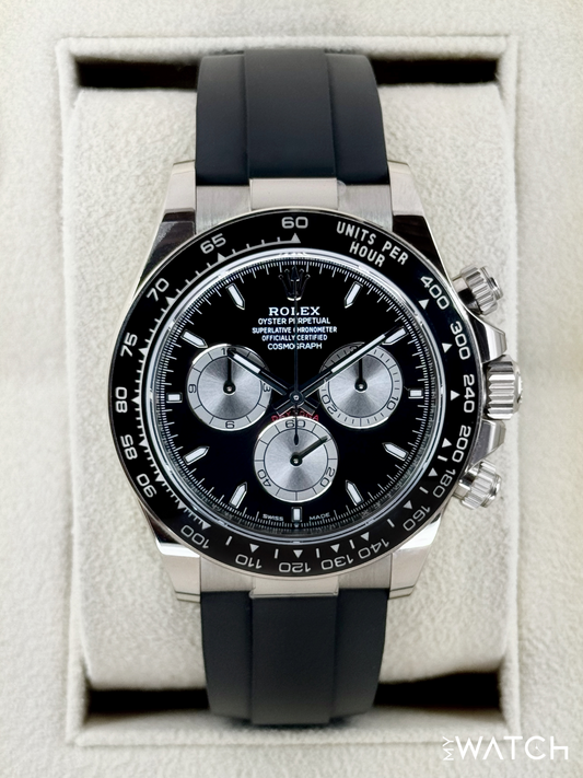 2025 Rolex Daytona "Baby Le Mans" 40mm 126519LN White Gold Black Dial