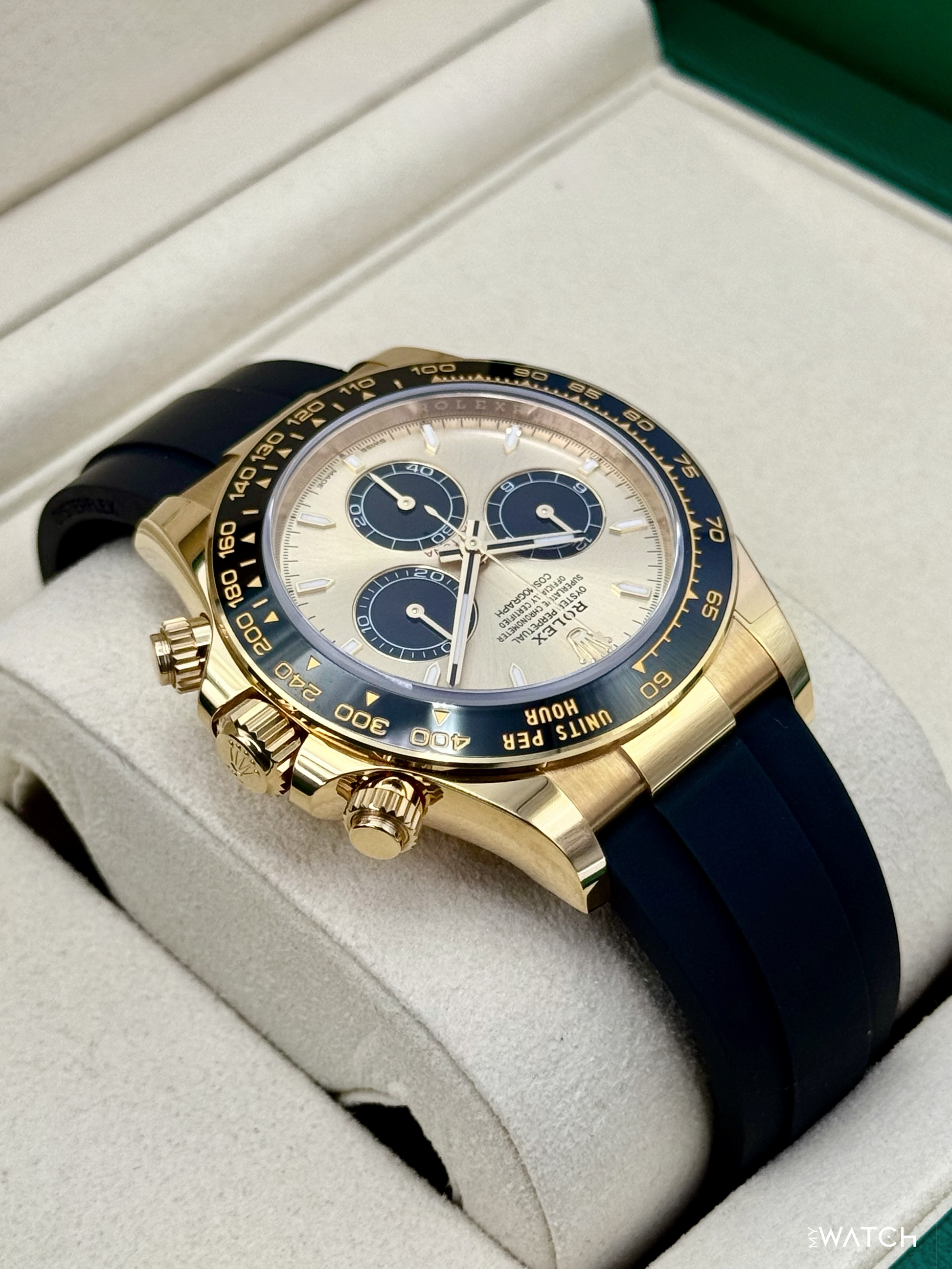 NEW 2025 Rolex Daytona 40mm 126518LN Yellow Gold Champagne Dial - MyWatchLLC