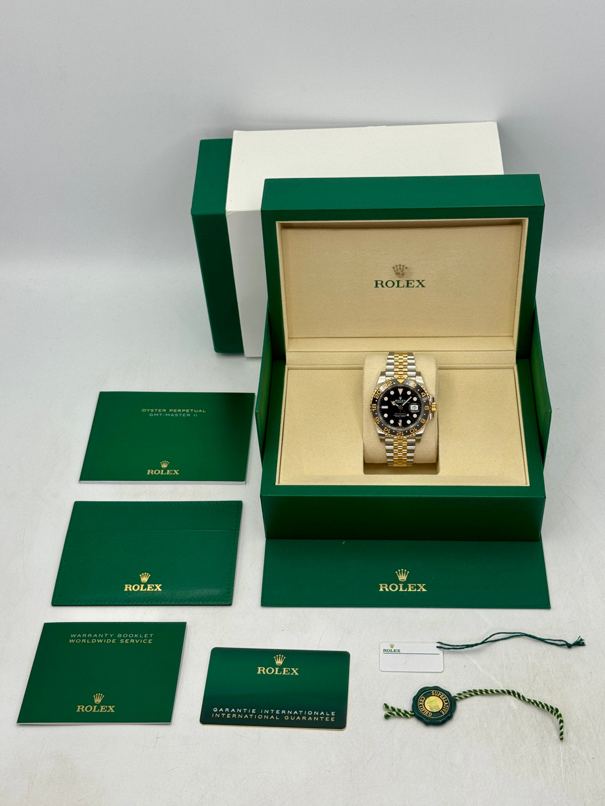 2025 Rolex GMT-Master II Zombie 40mm 126713GRNR Two-Tone Jubilee - MyWatchLLC