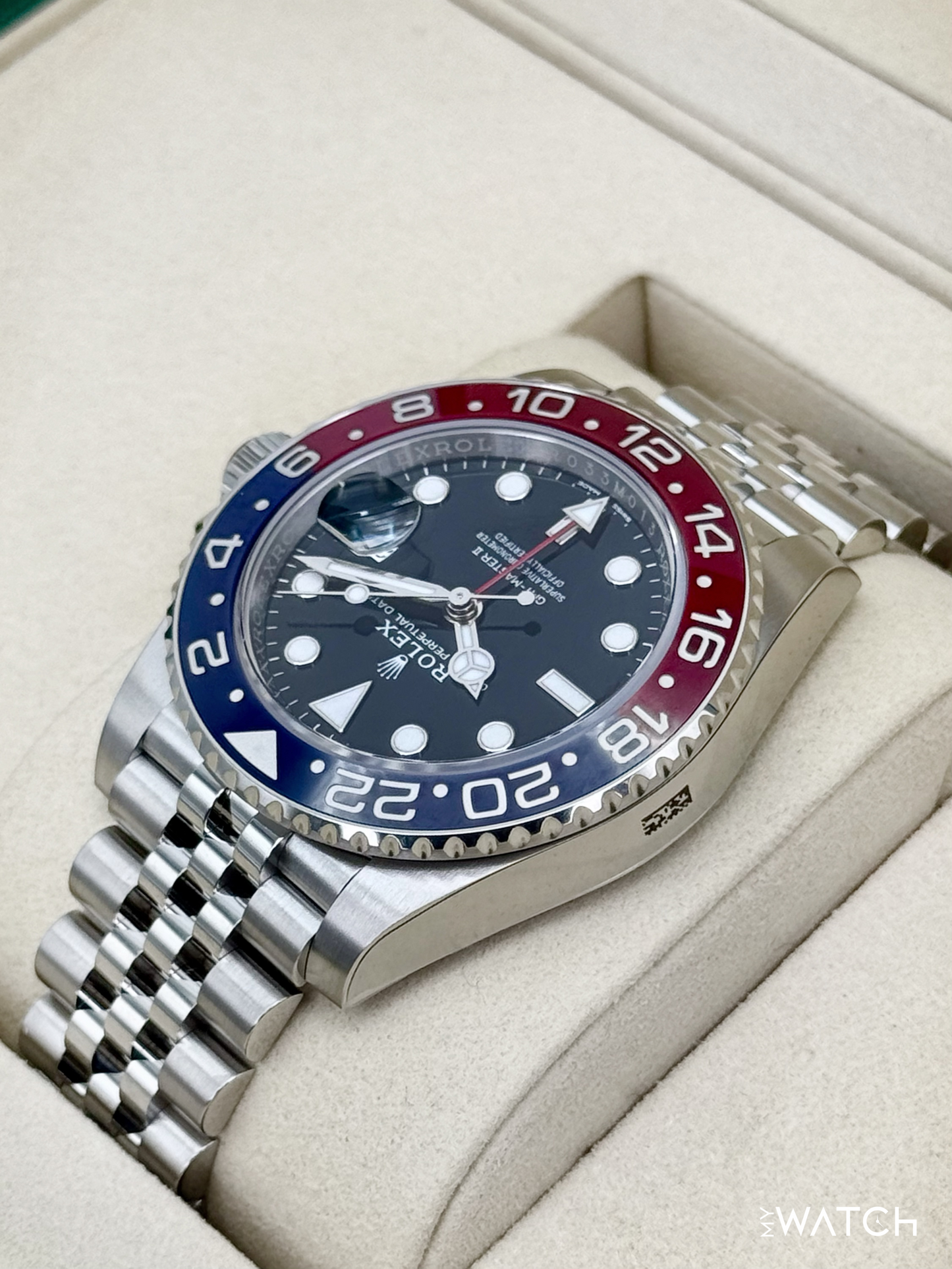 NEW 2026 Rolex GMT-Master II "Pepsi" 40mm 126710BLRO Jubilee (STICKERED) - MyWatchLLC