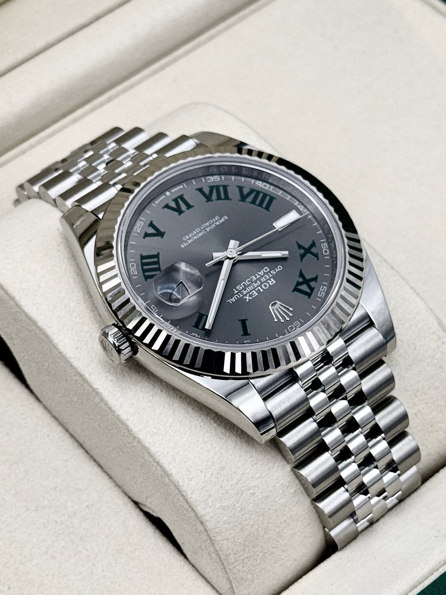 NEW 2026 Rolex Datejust 41mm 126334 Jubilee Wimbledon Dial (STICKERED)