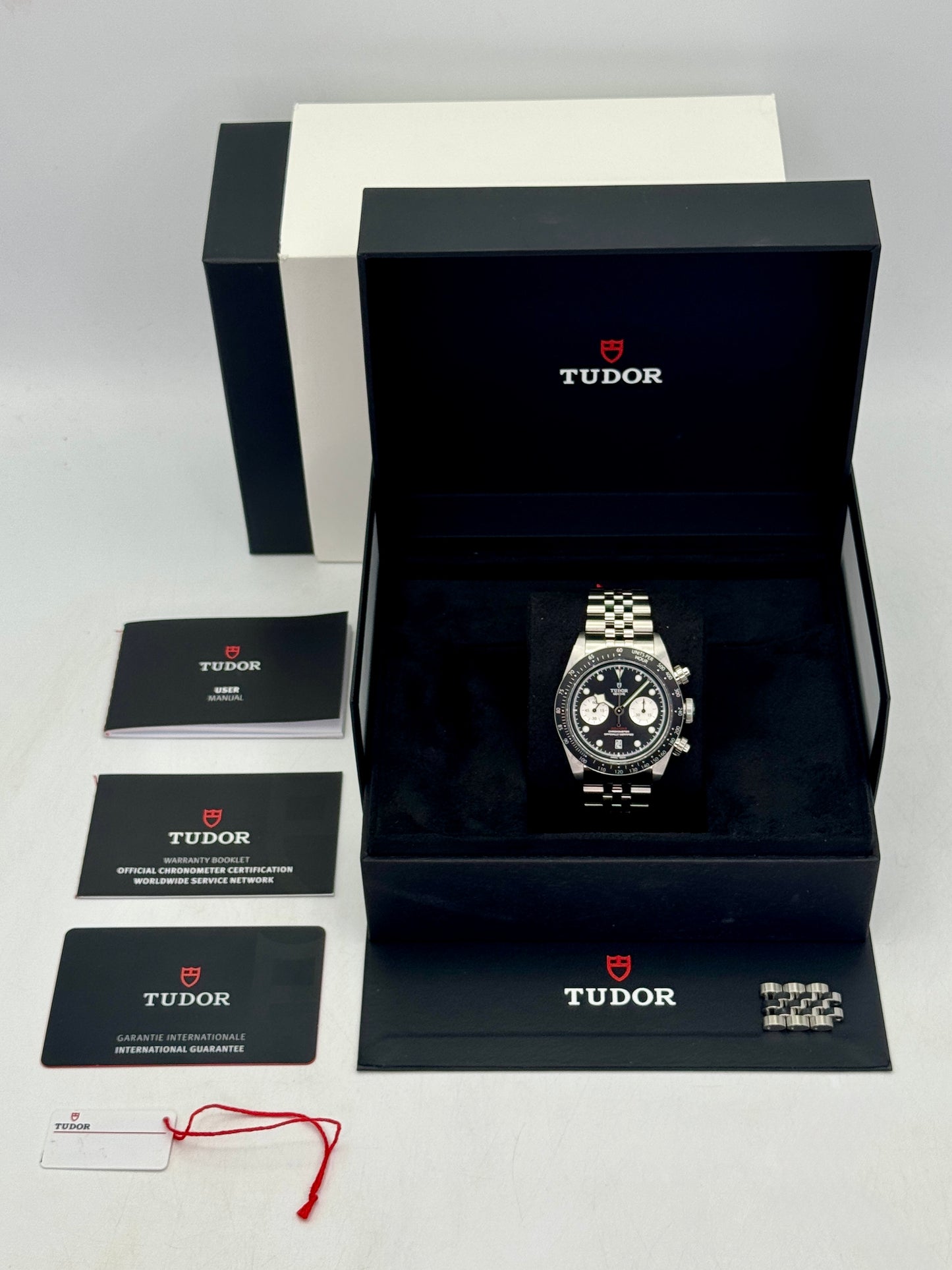 2025 Tudor Black Bay Chrono "Reverse Panda" 41mm 79360N Stainless Steel Black Dial