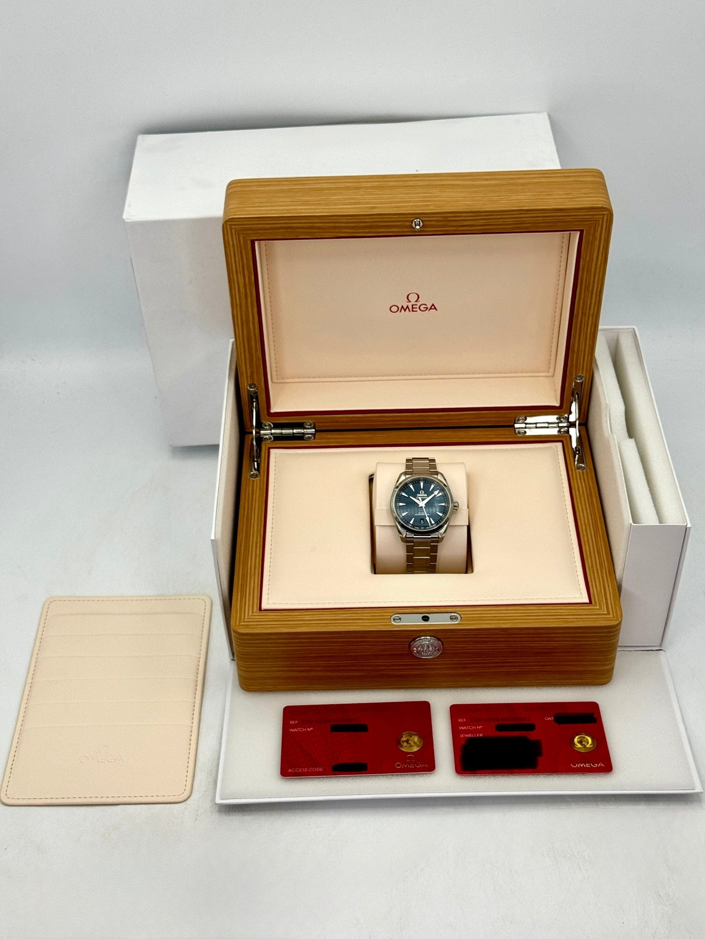 2026 Omega Seamaster Aqua Terra 39mm 220.10.38.20.03.001 Stainless Steel Blue Dial