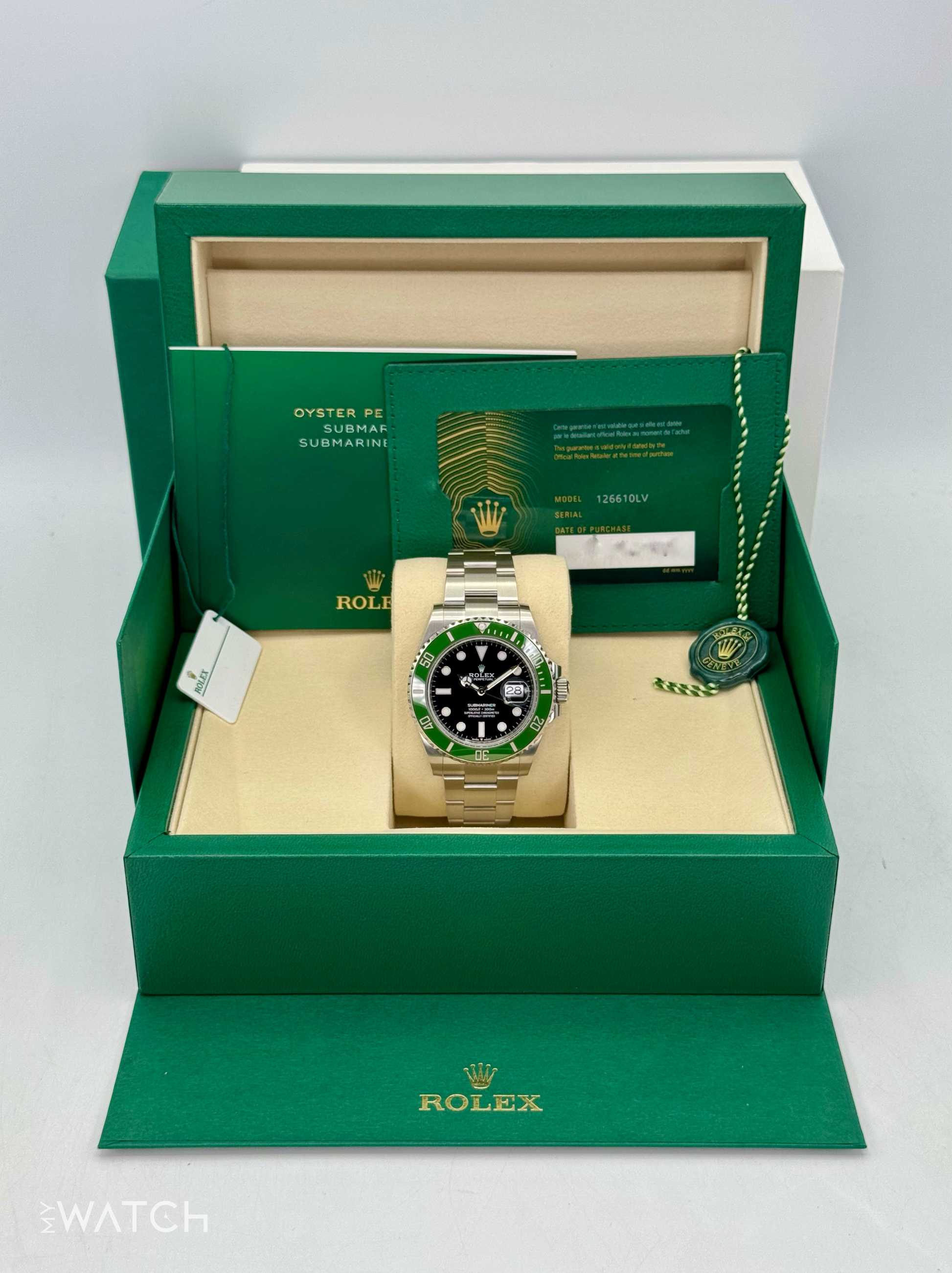 NEW 2025 Rolex Submariner "Starbucks" 41mm 126610LV Black Dial - MyWatchLLC