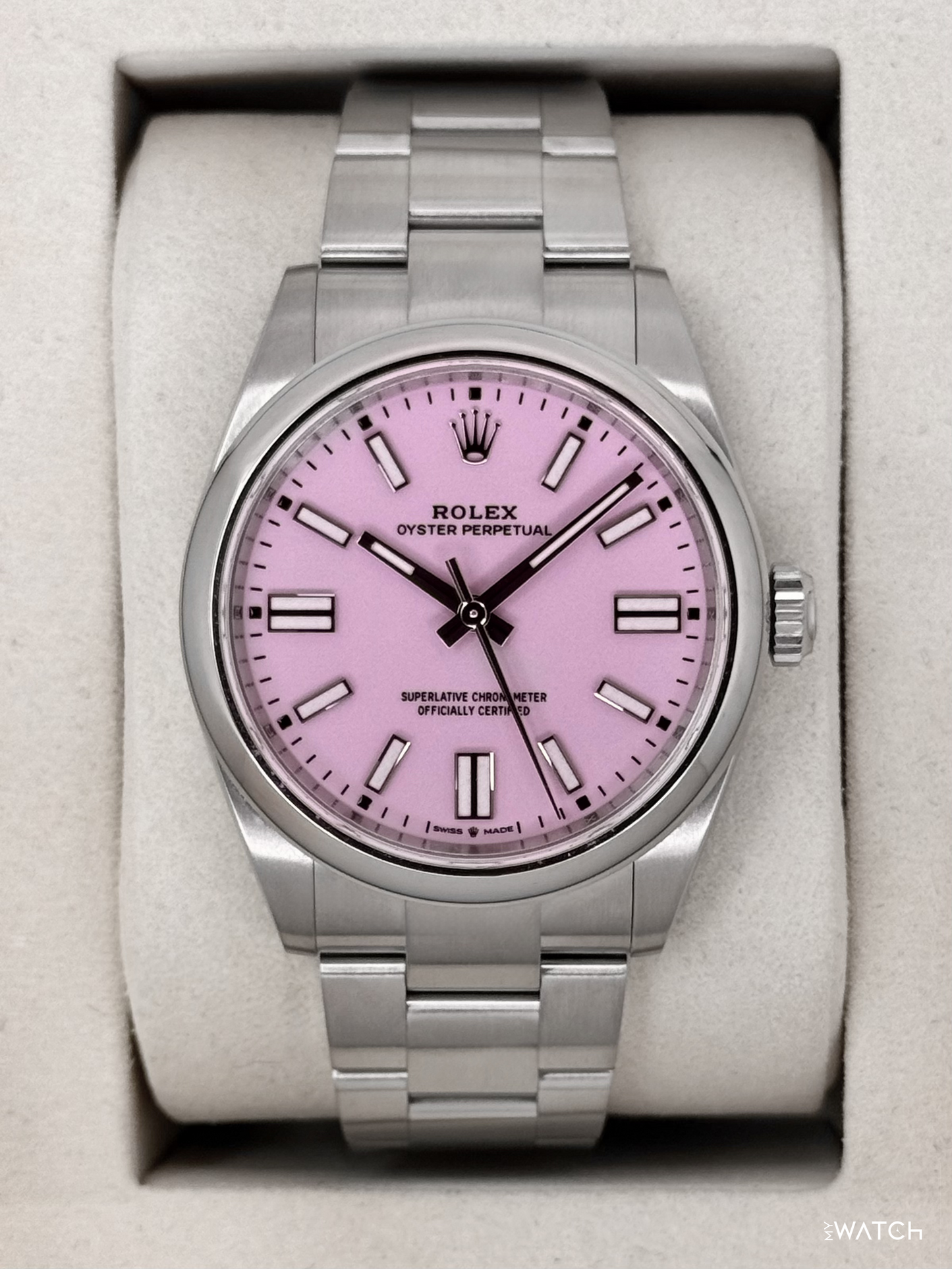 2026 Rolex Oyster Perpetual 41mm 134300 Candy Pink Dial