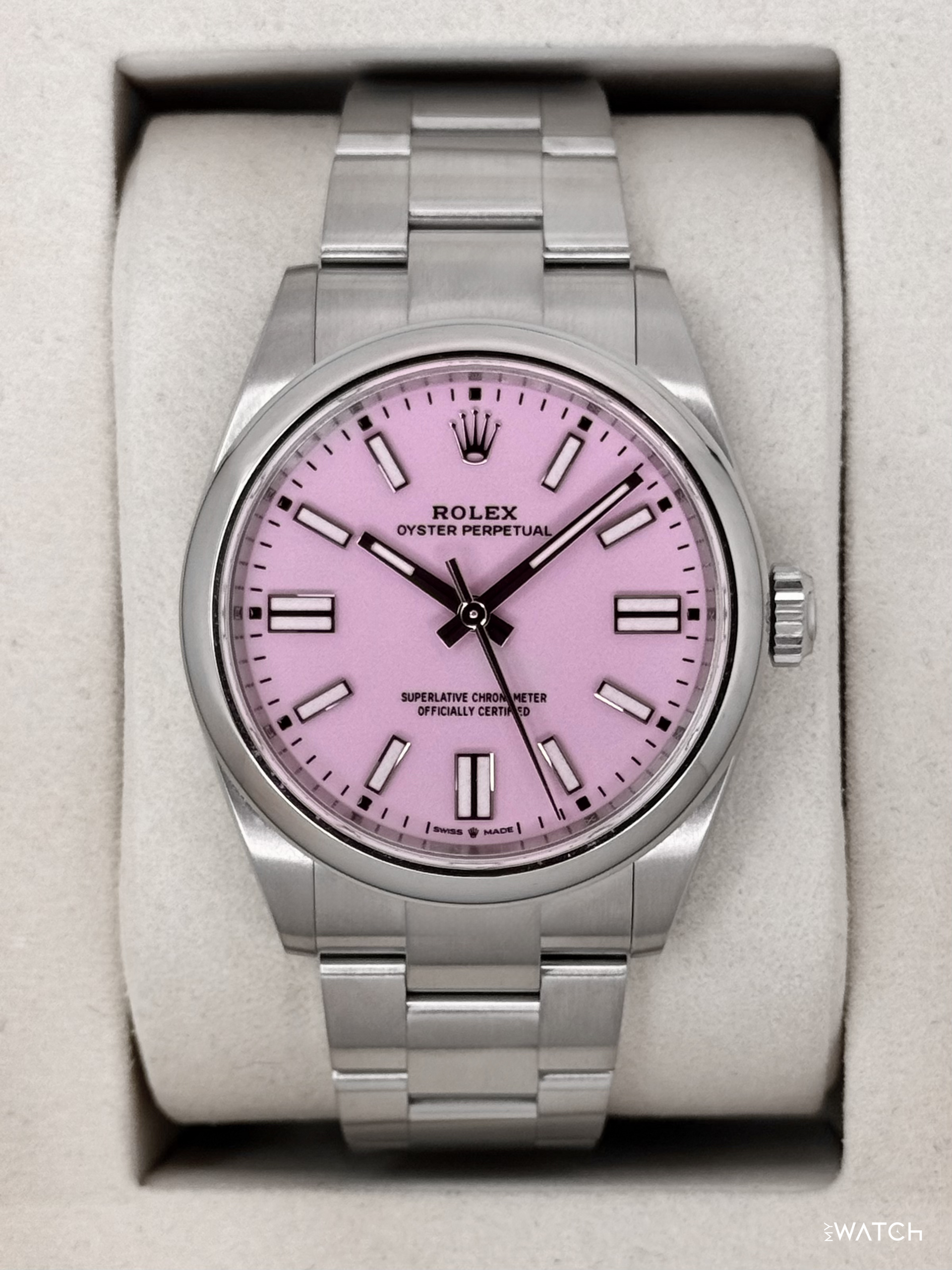 2026 Rolex Oyster Perpetual 41mm 134300 Candy Pink Dial