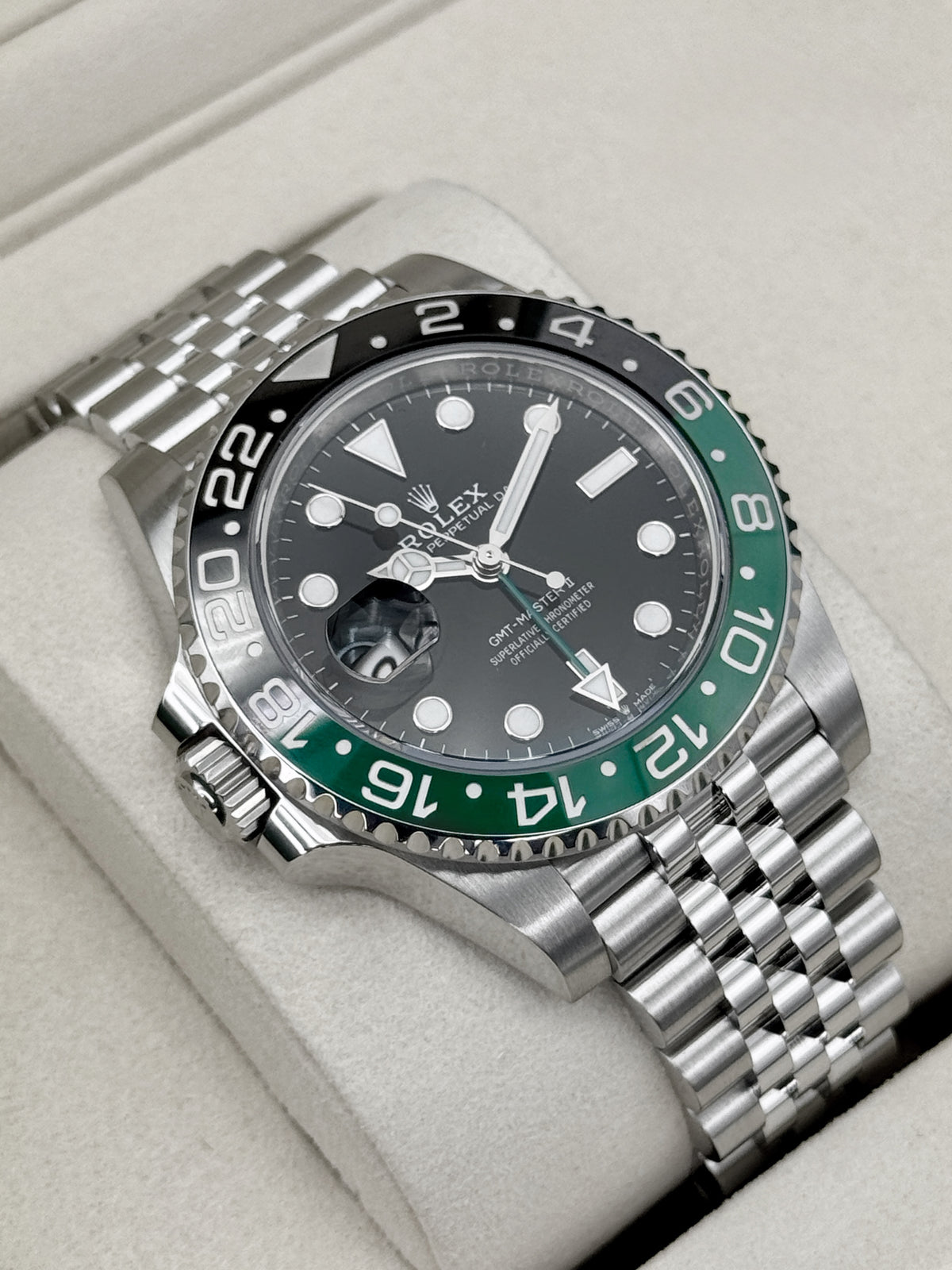 2025 Rolex GMT-Master II Sprite 40mm 126720VTNR Jubilee