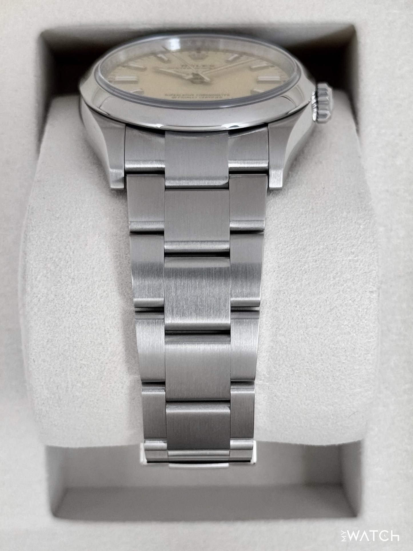 2025 Rolex Oyster Perpetual 36mm 126000 Beige Dial