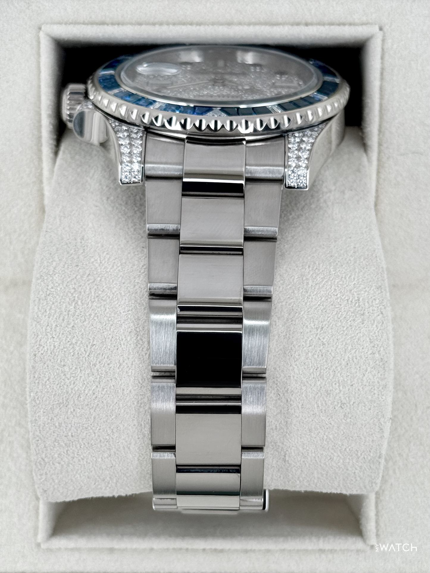 2019 Rolex Submariner 40mm 116659SABR White Gold Diamond Pave Dial - MyWatchLLC