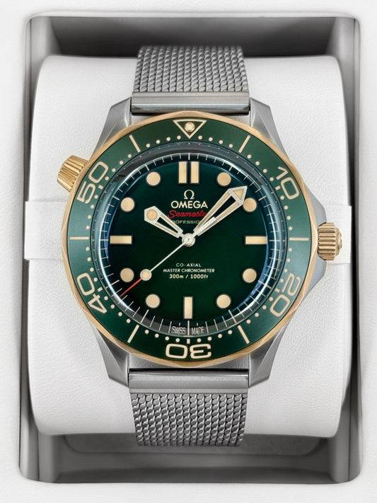 2026 Omega Seamaster Diver 300M 42mm 210.90.42.20.10.001 Green Dial
