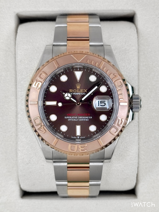 2025 Rolex Yacht-Master 40mm 126621 Two-Tone Chocolate Dial - MyWatchLLC