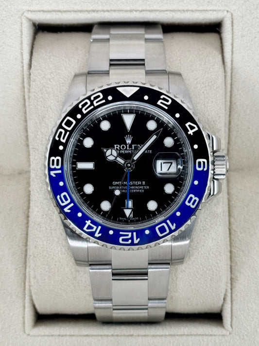 2014 Rolex GMT-Master II Batman 40mm 116710BLNR Oyster