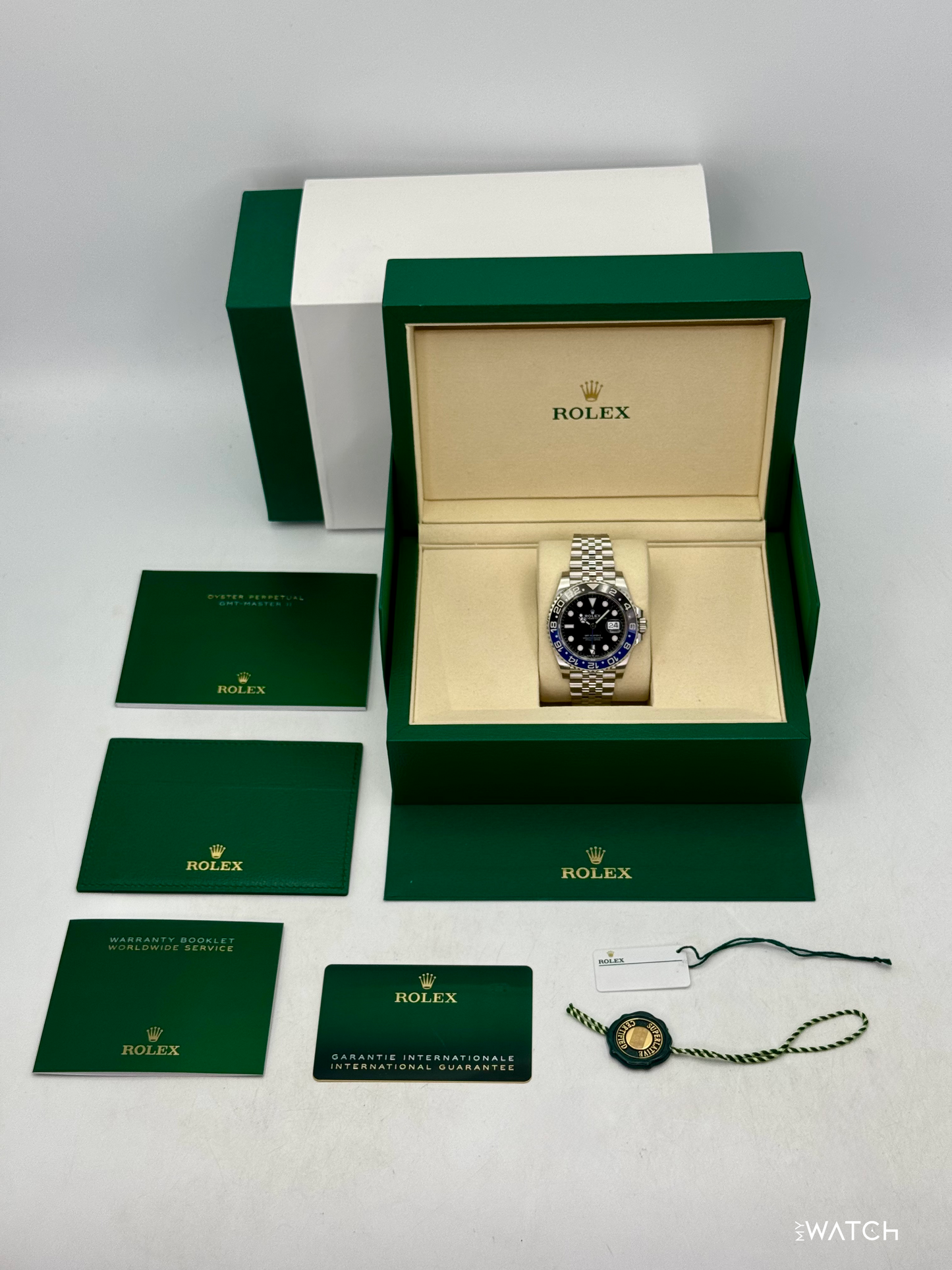 2025 Rolex GMT-Master II "Batgirl" 40mm 126710BLNR Jubilee - MyWatchLLC