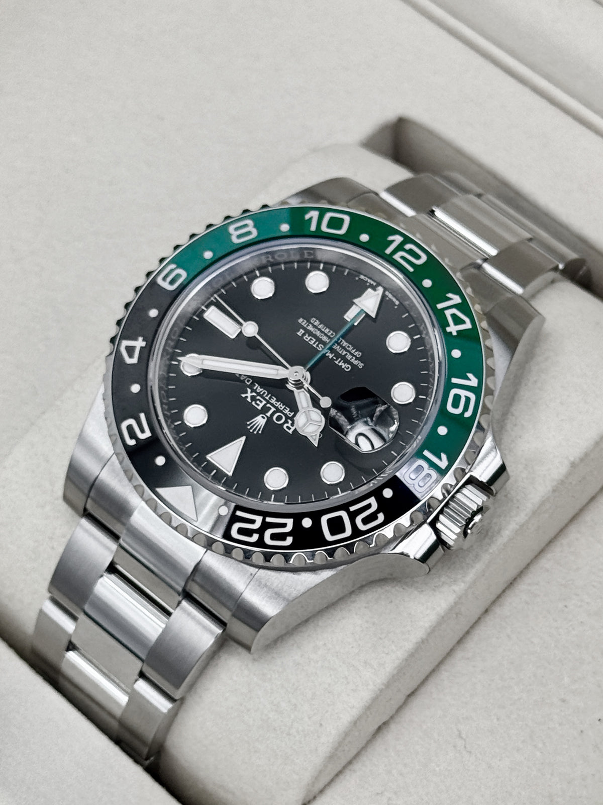 NEW 2026 Rolex GMT-Master II Sprite 40mm 126720VTNR Oyster (NEW STYLE CARD)