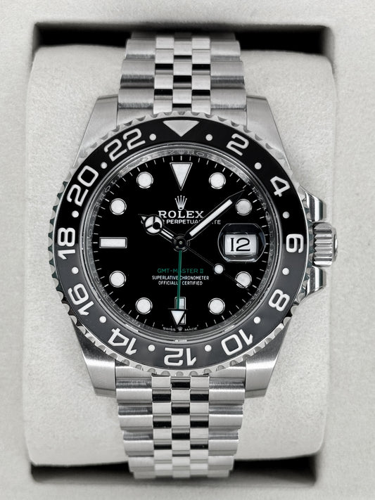 NEW 2026 Rolex GMT-Master II Bruce Wayne 40mm 126710GRNR Jubilee (NEW STYLE CARD)