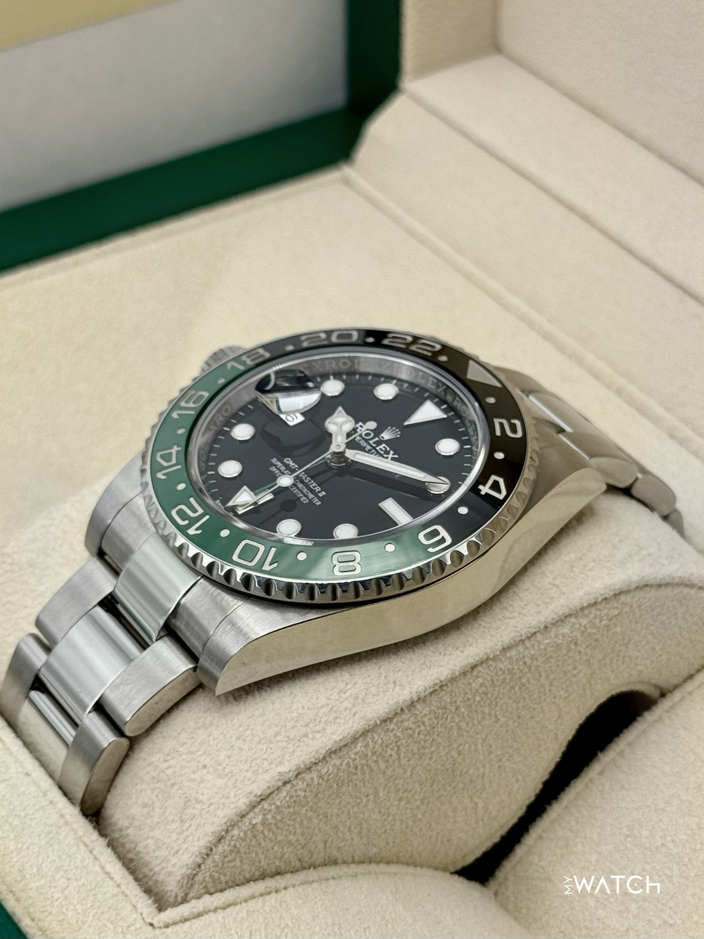 2023 Rolex GMT-Master II “Sprite” 40mm 126720VTNR Oyster - MyWatchLLC