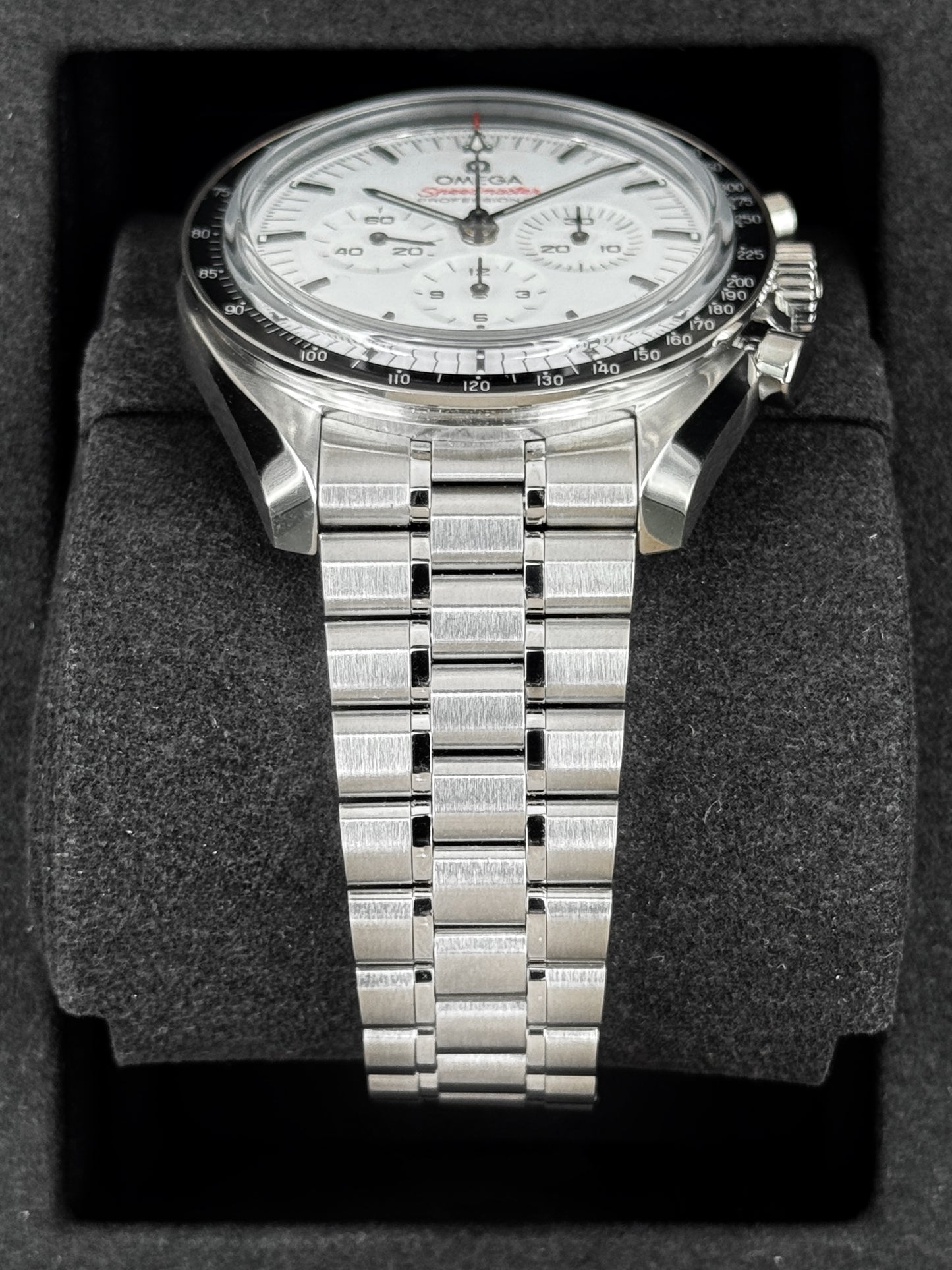 NEW 2026 Omega Speedmaster Moonwatch Pro 42mm 310.30.42.50.04.001 White Dial