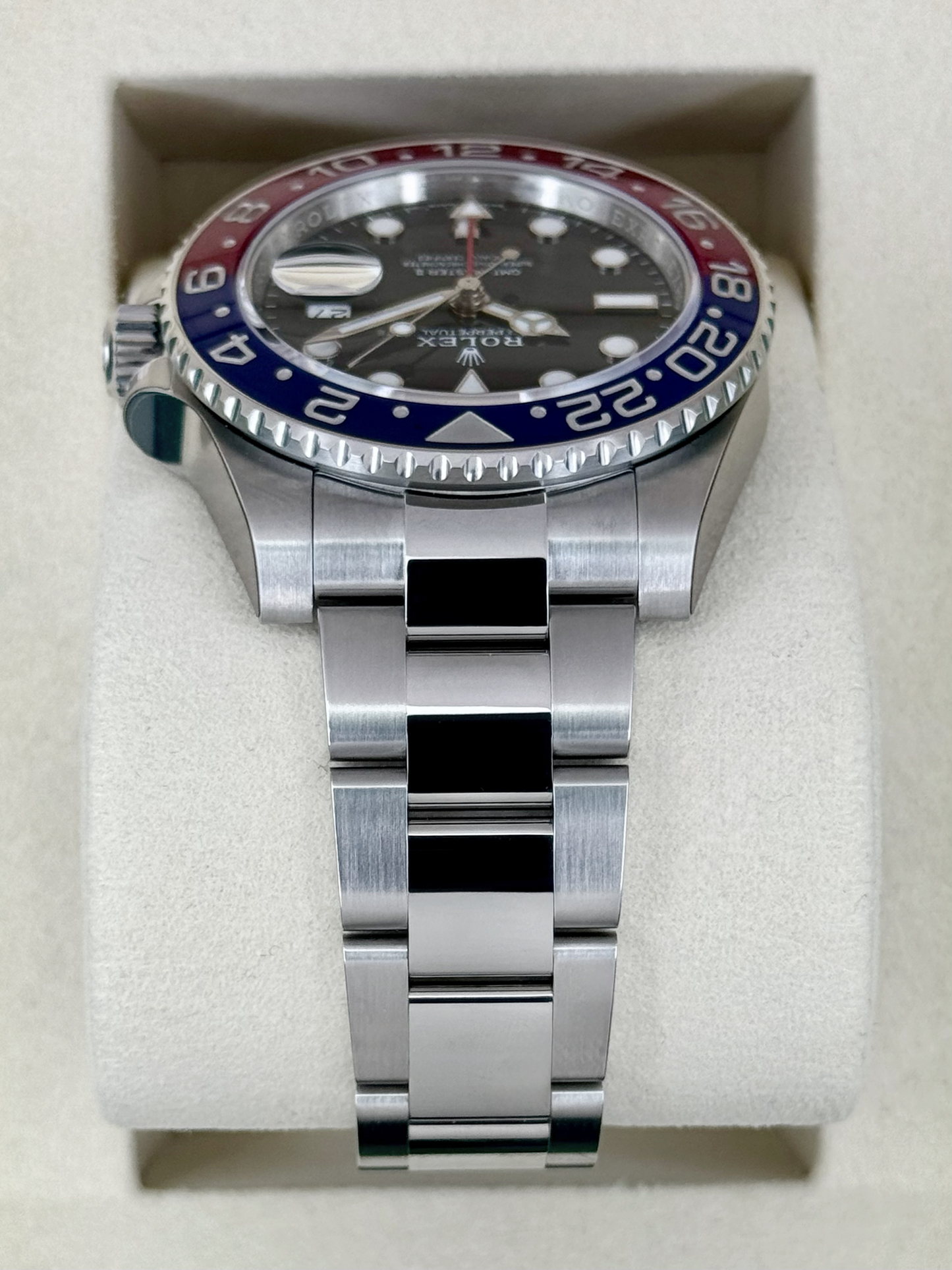 NEW 2026 Rolex GMT-Master II "Pepsi" 40mm 126710BLRO Oyster - MyWatchLLC