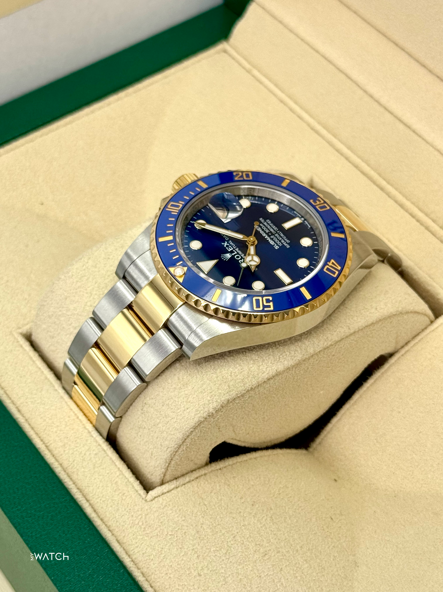 2023 Rolex Submariner "Bluesy" 41mm 126613LB Two-Tone Blue Dial