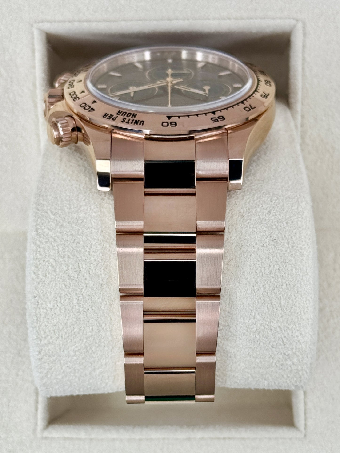 2025 Rolex Daytona 40mm 126505 Rose Gold Chocolate Dial