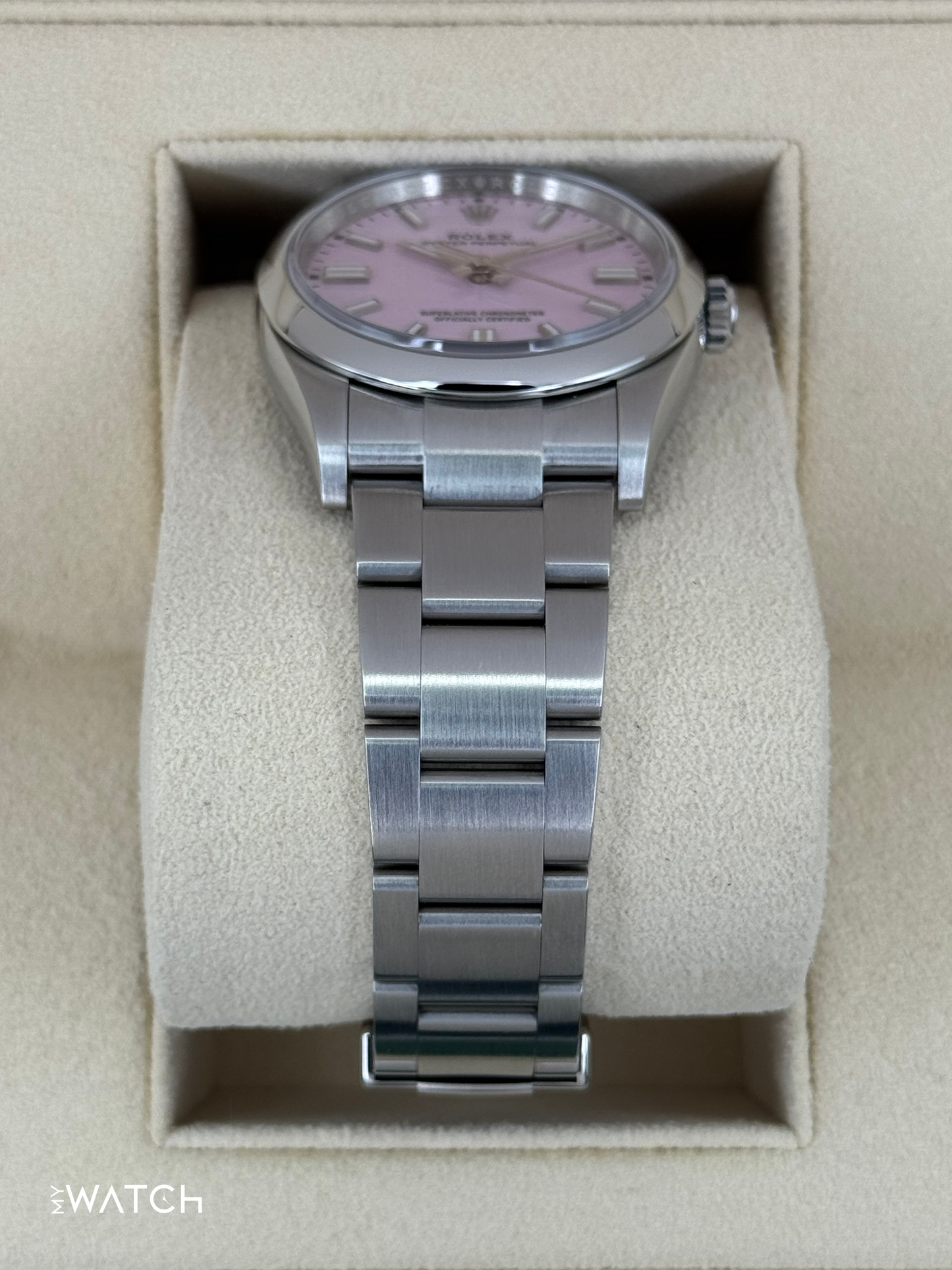 2024 Rolex Oyster Perpetual 36mm 126000 Candy Pink Dial