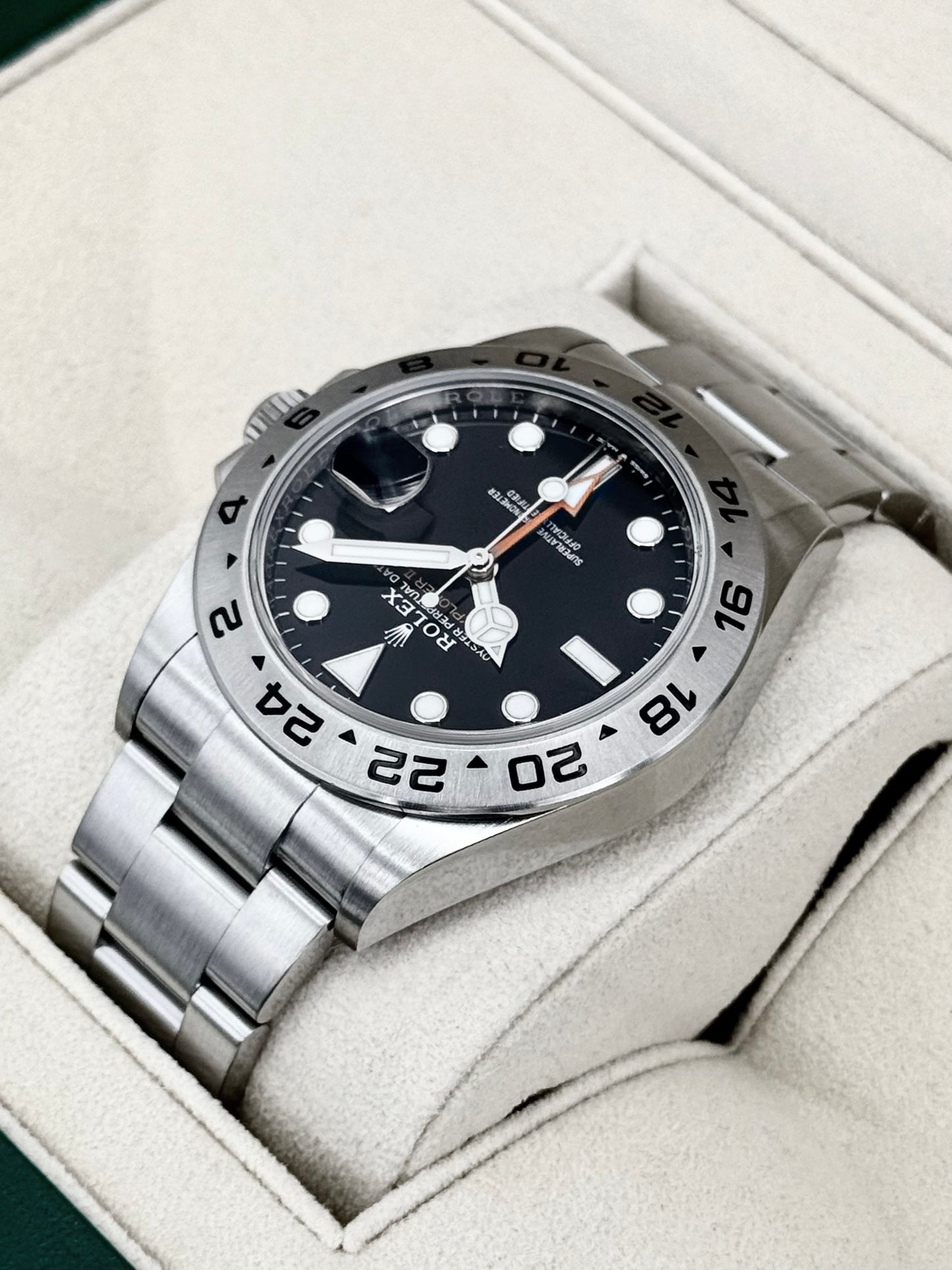 Rolex Explorer II 42mm 226570 Stainless Steel Black Dial