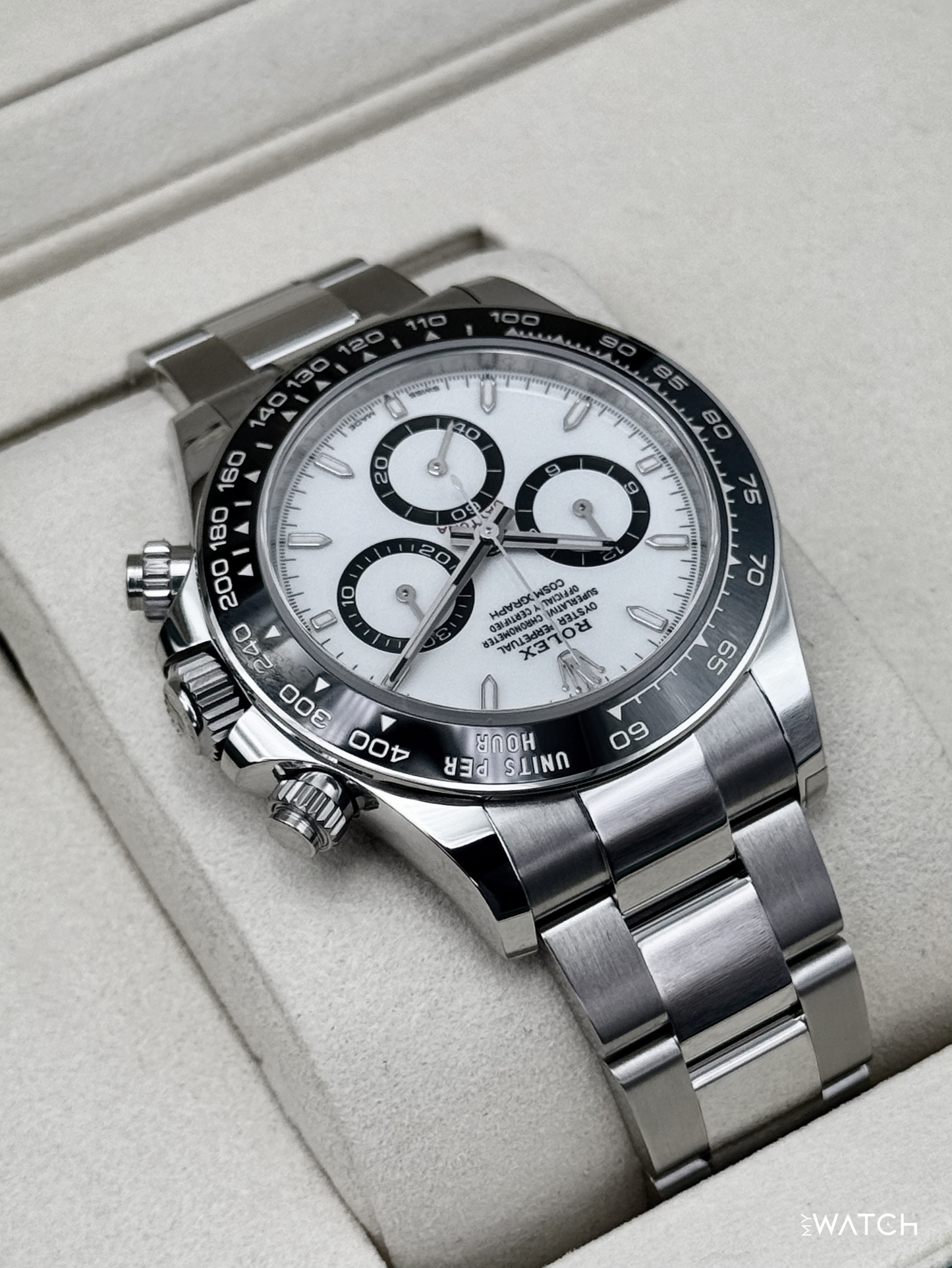 NEW 2025 Rolex Daytona 40mm 126500LN Stainless Steel Panda Dial - MyWatchLLC