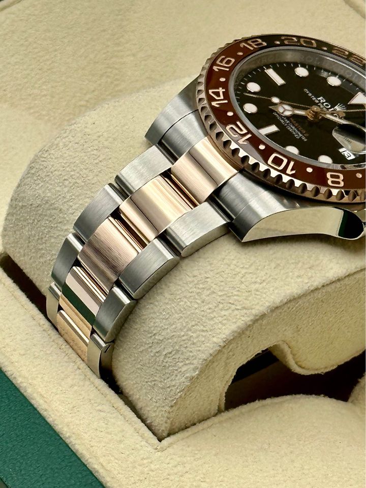 NEW 2023 Rolex GMT-Master II "Rootbeer" 126711CHNR Two-Tone RG/SS - MyWatchLLC
