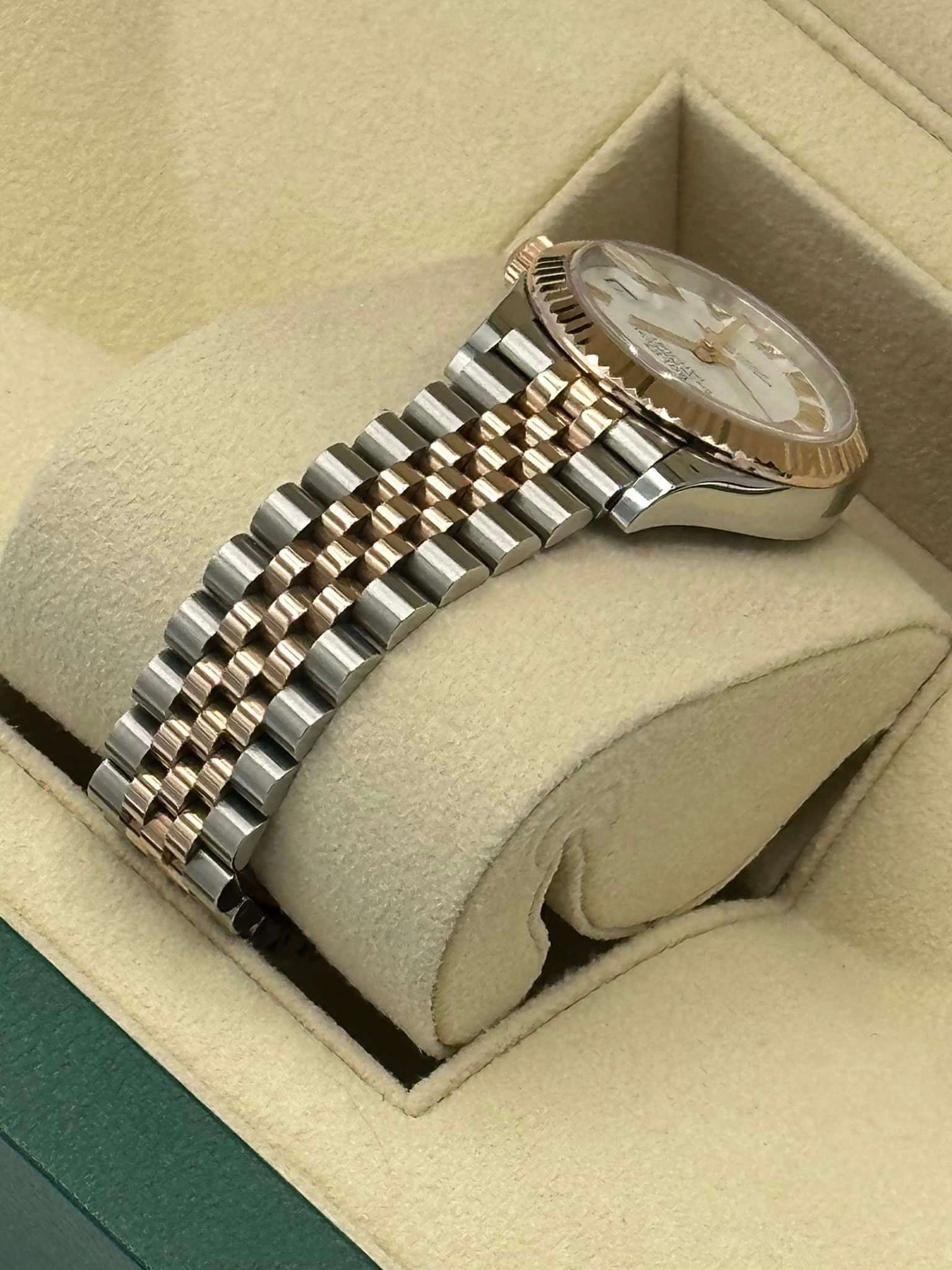 2023 Rolex Datejust 31 278271 Two-Tone RG/Steel White Roman Numeral - MyWatchLLC