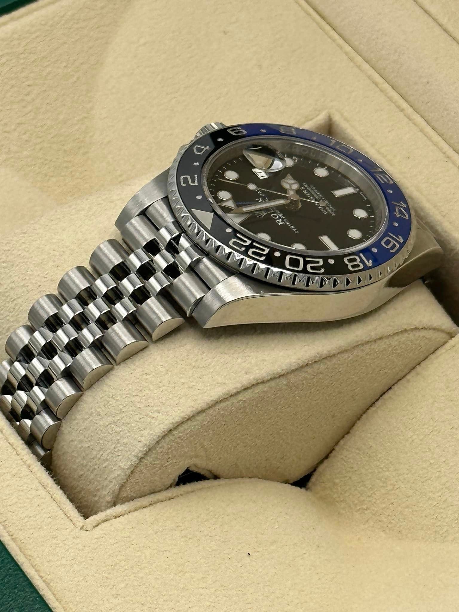 2020 Rolex GMT Master-II "Batgirl" Stainless Steel Jubilee - MyWatchLLC