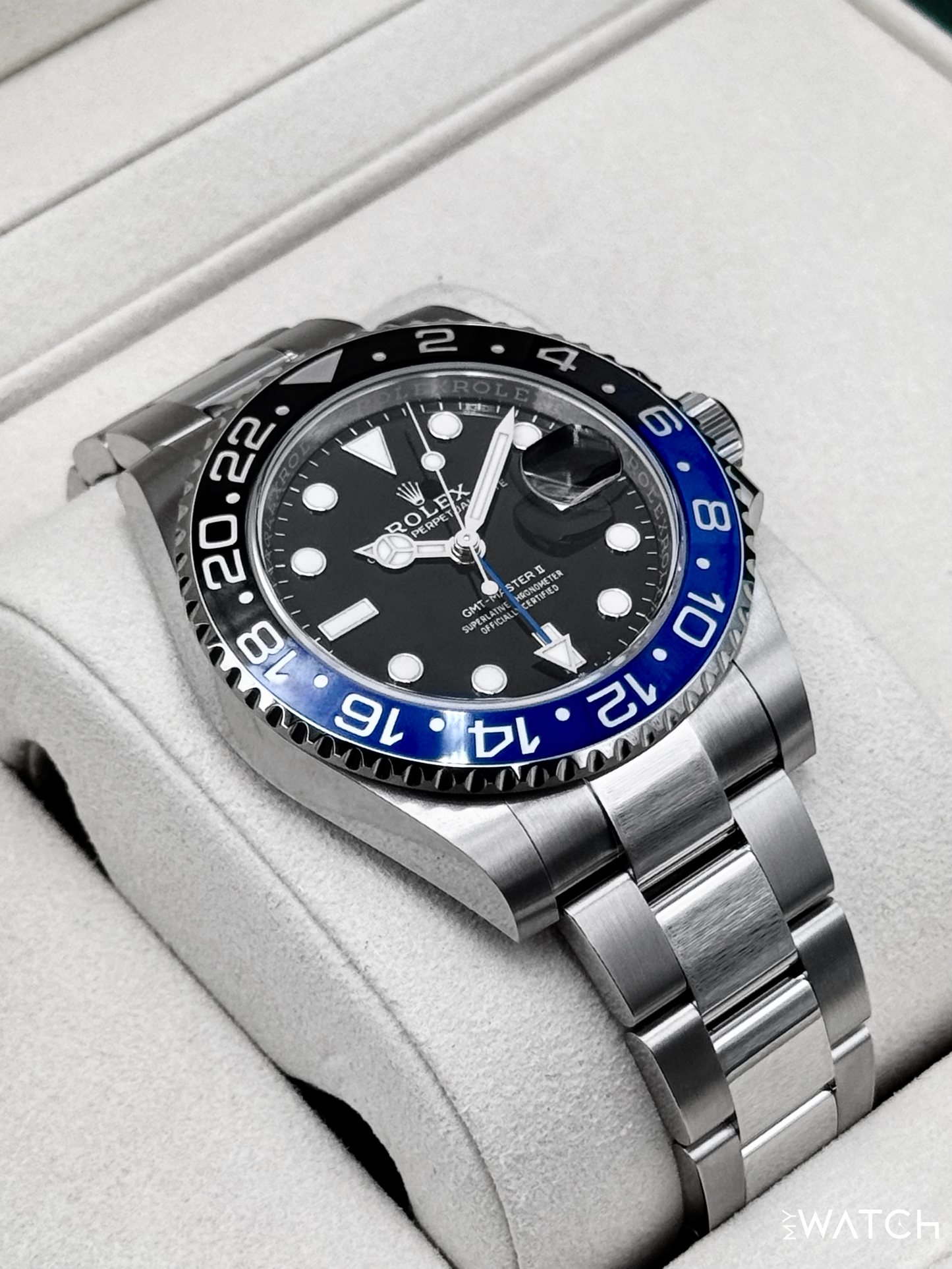 NEW 2025 Rolex GMT-Master II "Batman" 40mm 126710BLNR Oyster - MyWatchLLC
