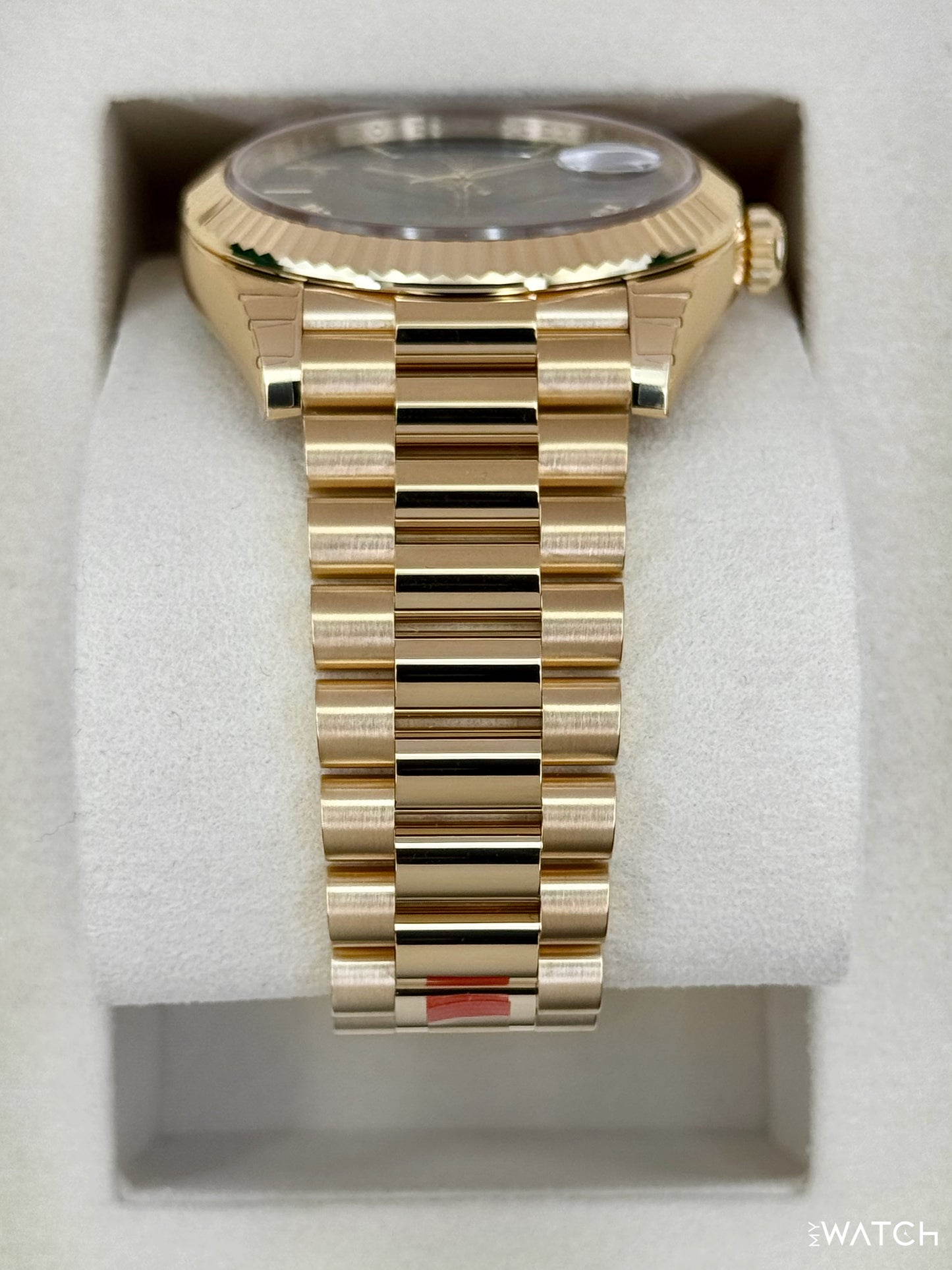 NEW 2026 Rolex Day-Date 40mm 228238 Presidential Green Ombre Dial (STICKERED) - MyWatchLLC