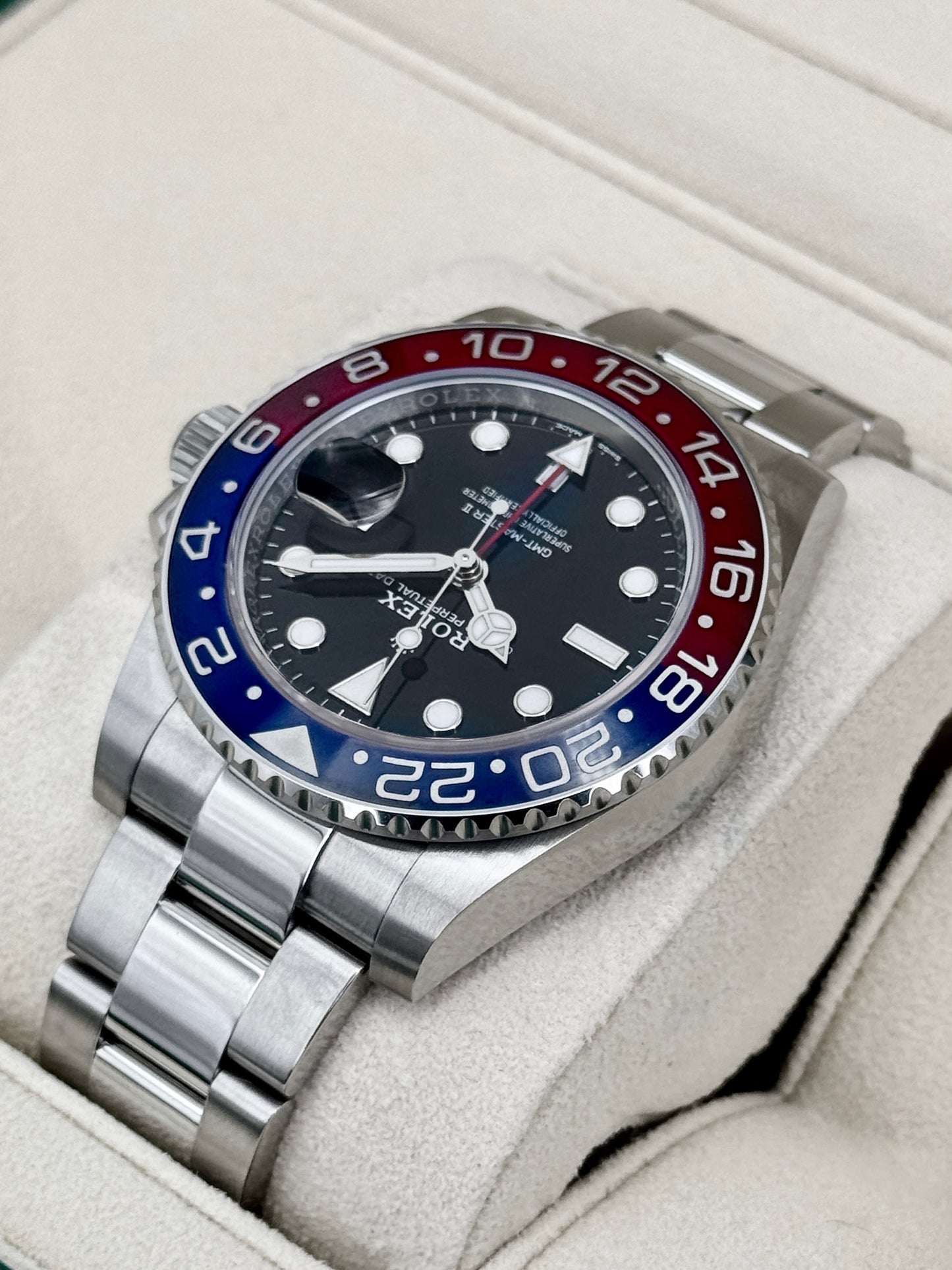 2023 Rolex GMT-Master II "Pepsi" 40mm 126710BLRO Oyster