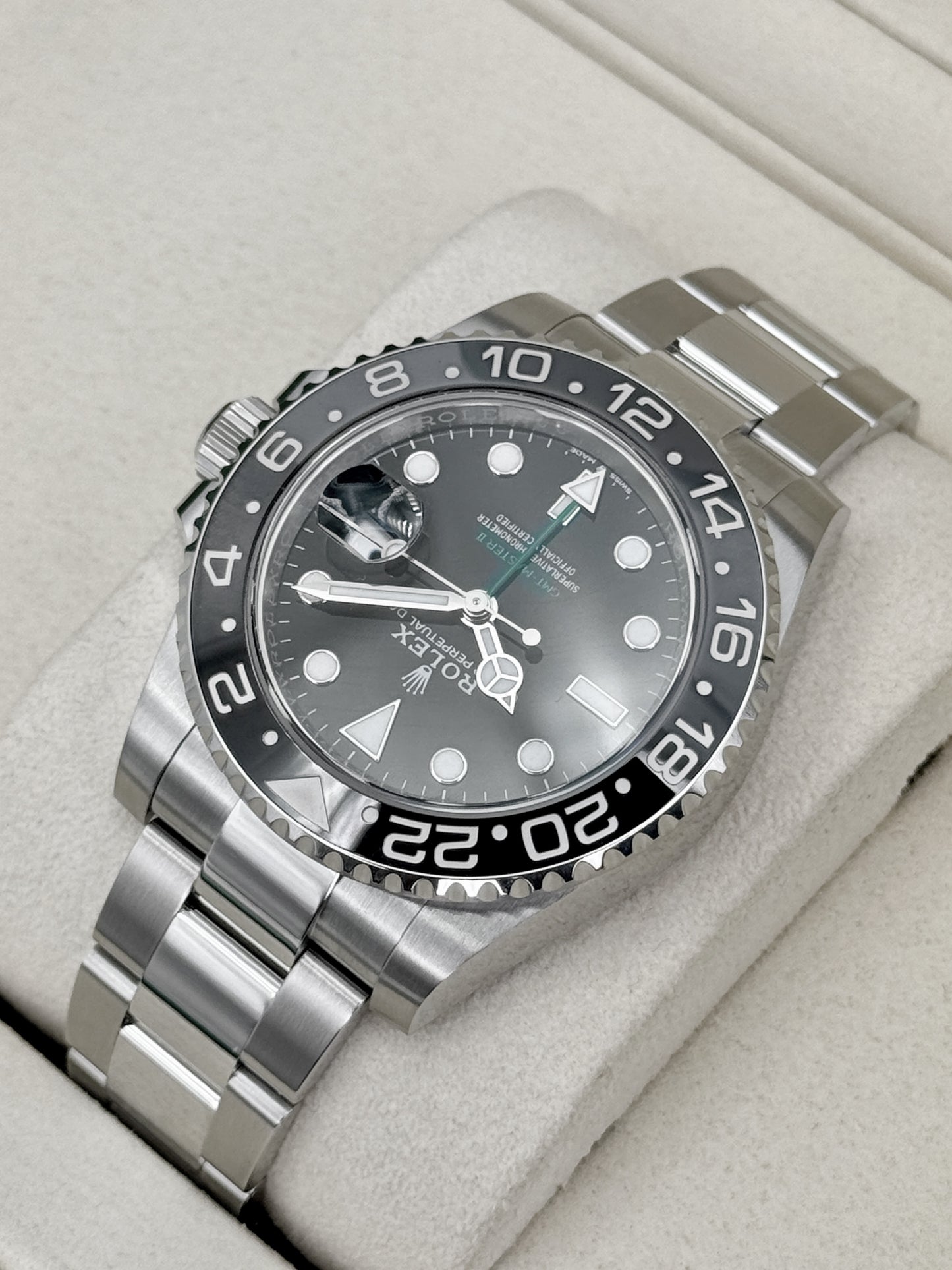 NEW 2026 Rolex GMT-Master II Bruce Wayne 40mm 126710GRNR Oyster (NEW STYLE CARD)