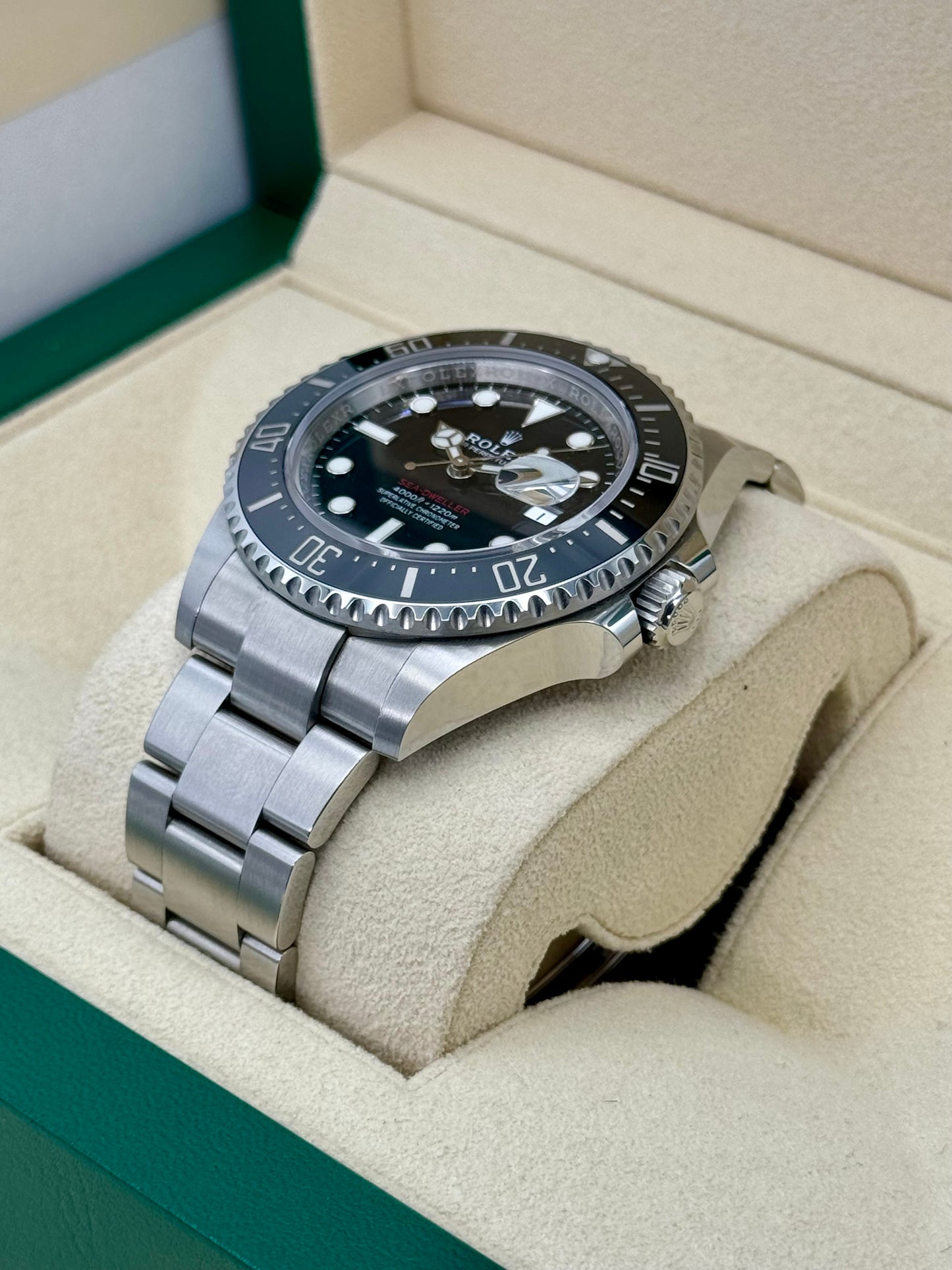 2022 Rolex Sea-Dweller 43mm 126600 Stainless Steel Black Dial