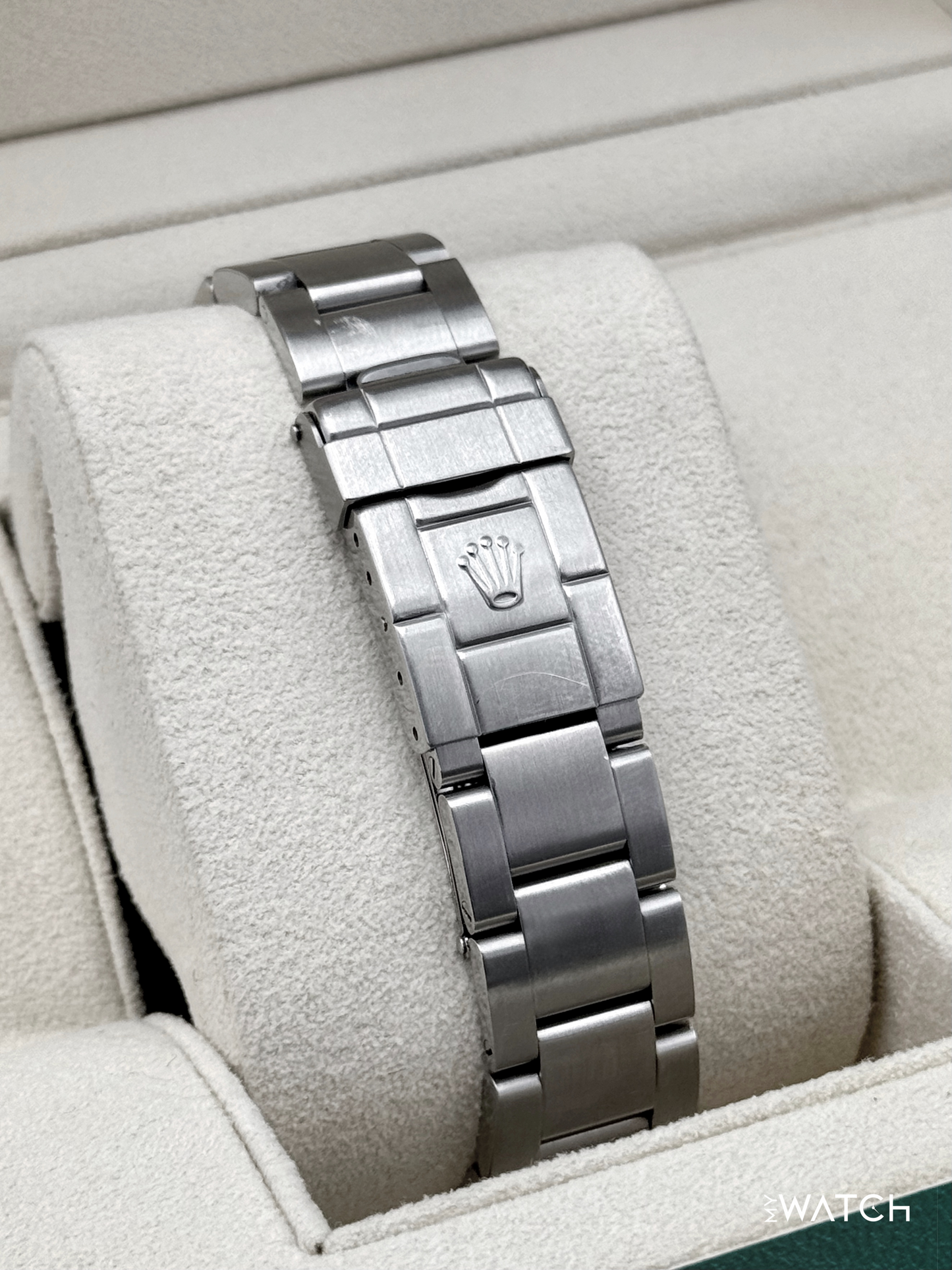2002 Rolex Explorer II 40mm 16570 Stainless Steel Black Dial - MyWatchLLC
