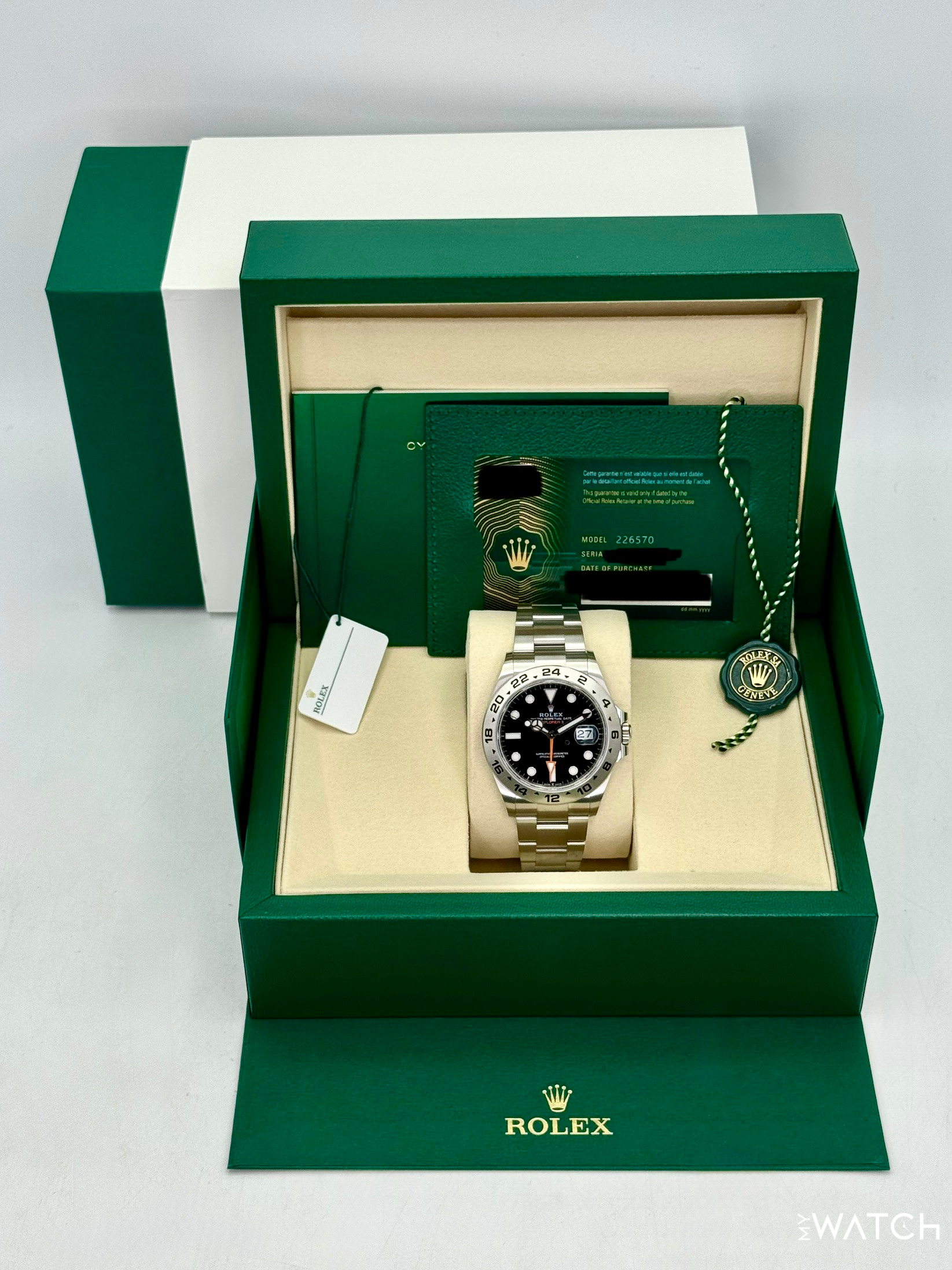 NEW 2026 Rolex Explorer II 42mm 226570 Black Dial