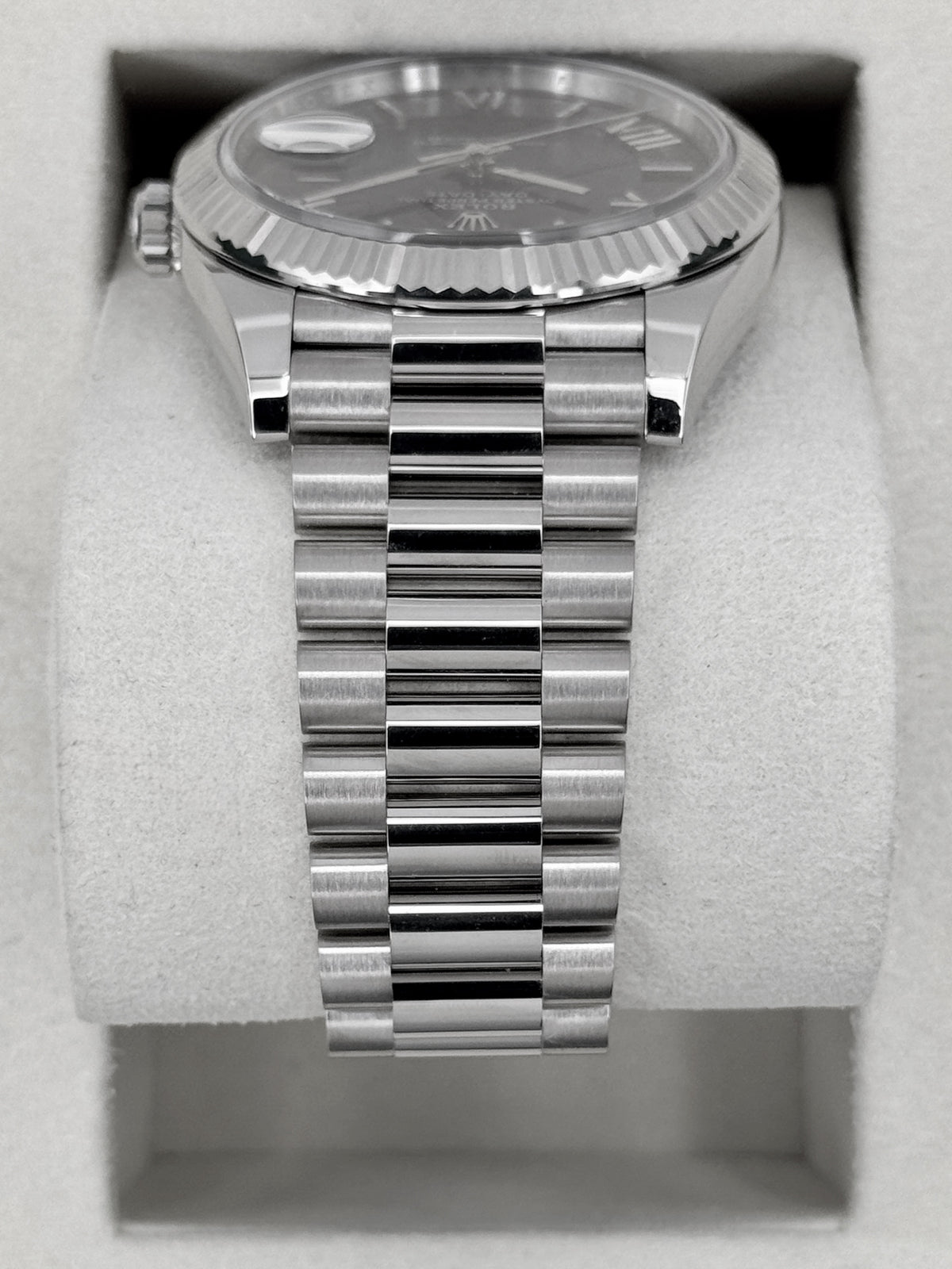 NEW 2026 Rolex Day-Date 40mm 228239 Presidential White Gold Blue Ombre Dial