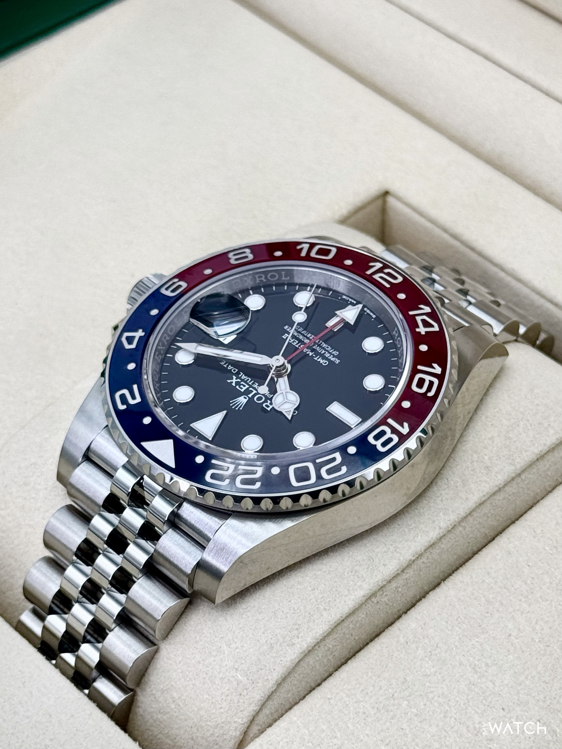 NEW 2026 Rolex GMT-Master II "Pepsi" 40mm 126710BLRO Jubilee - MyWatchLLC