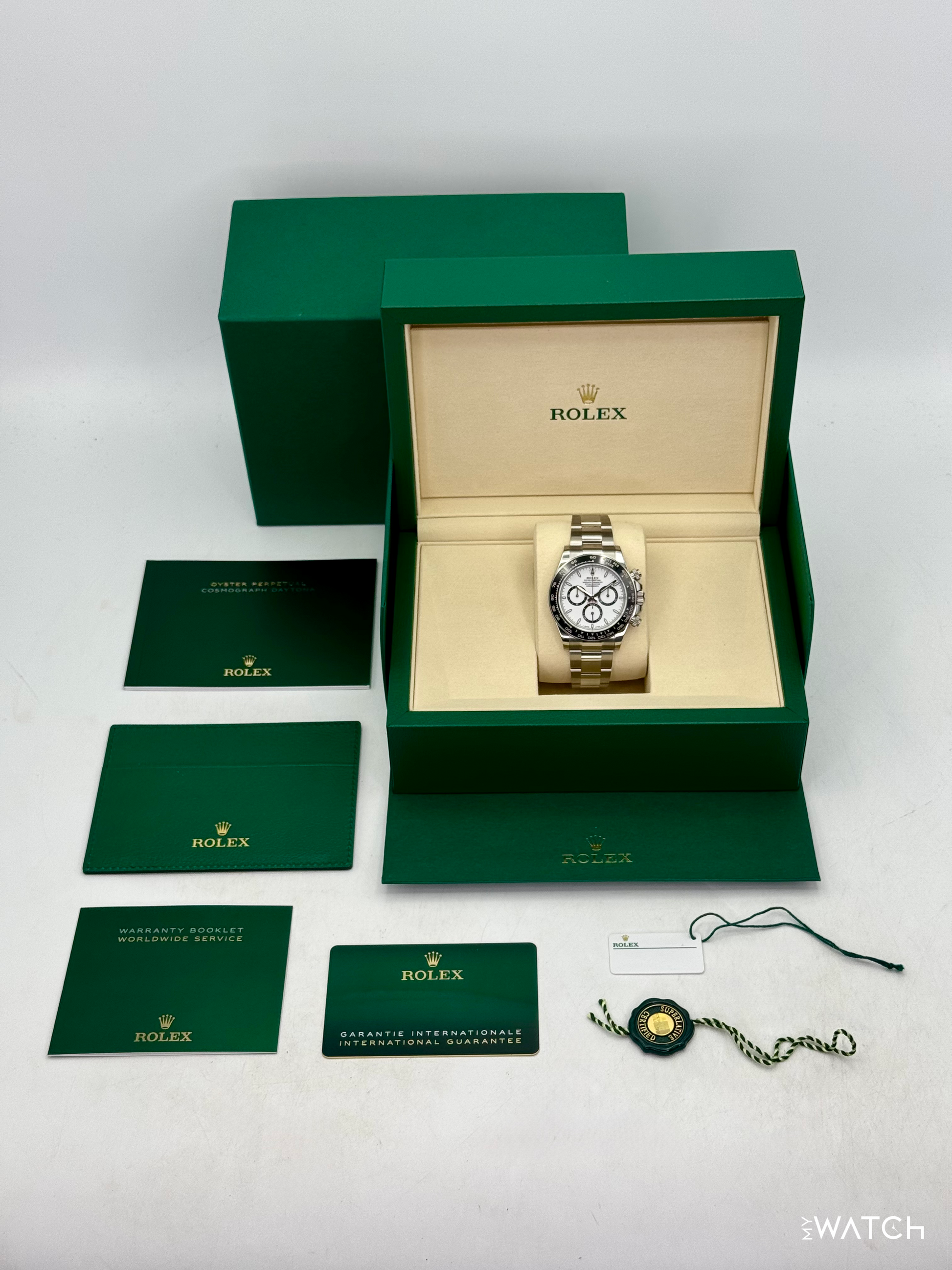 ポチ NEW 2026 Rolex Daytona 40mm 126500LN Stainless Steel Panda Dial