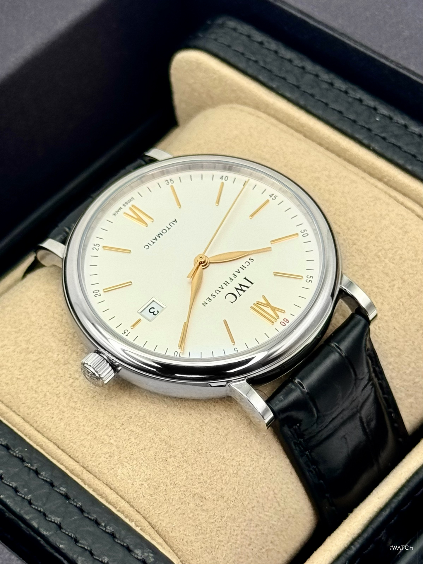 2026 IWC Portofino Automatic 40mm IW356517 Stainless Steel White Dial
