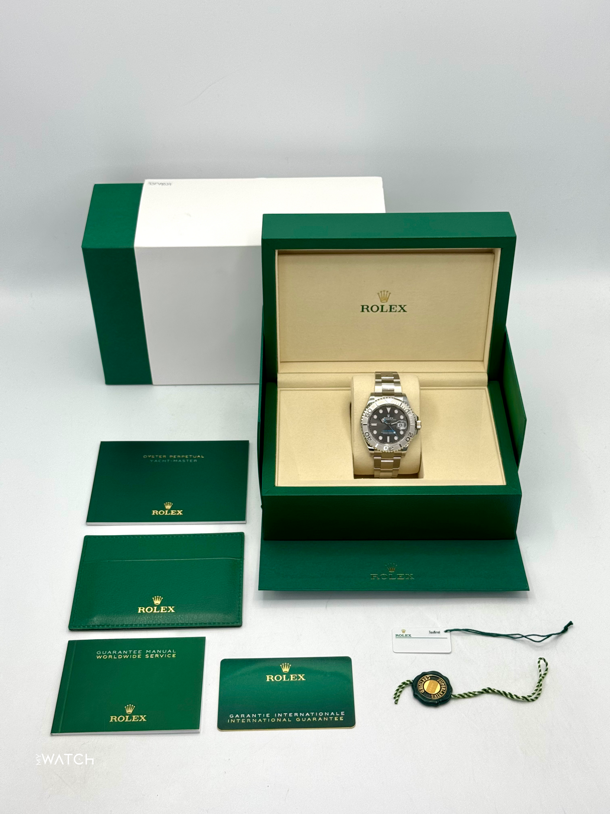 NEW 2025 Rolex Yacht-Master 40mm 126622 Stainless Steel Rhodium Dial (STICKERED) - MyWatchLLC