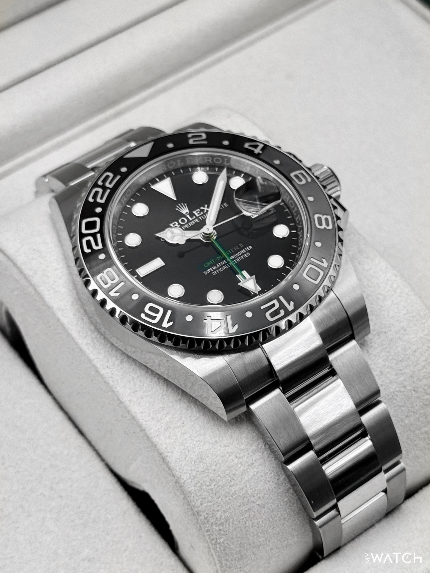 NEW 2026 Rolex GMT-Master II "Bruce Wayne" 40mm 126710GRNR Oyster - MyWatchLLC