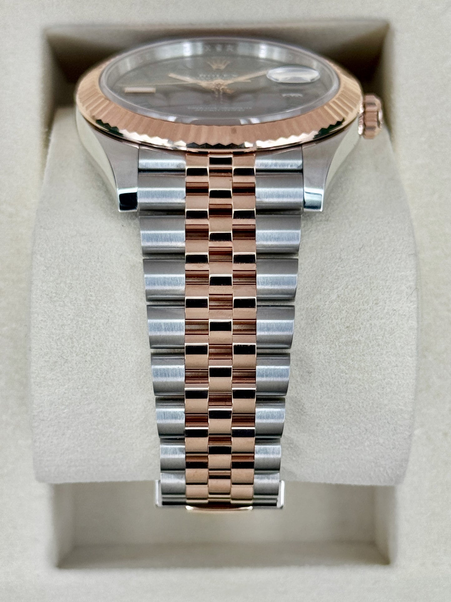 2025 Rolex Datejust 41mm 126331 Two-Tone Jubilee Wimbledon Dial