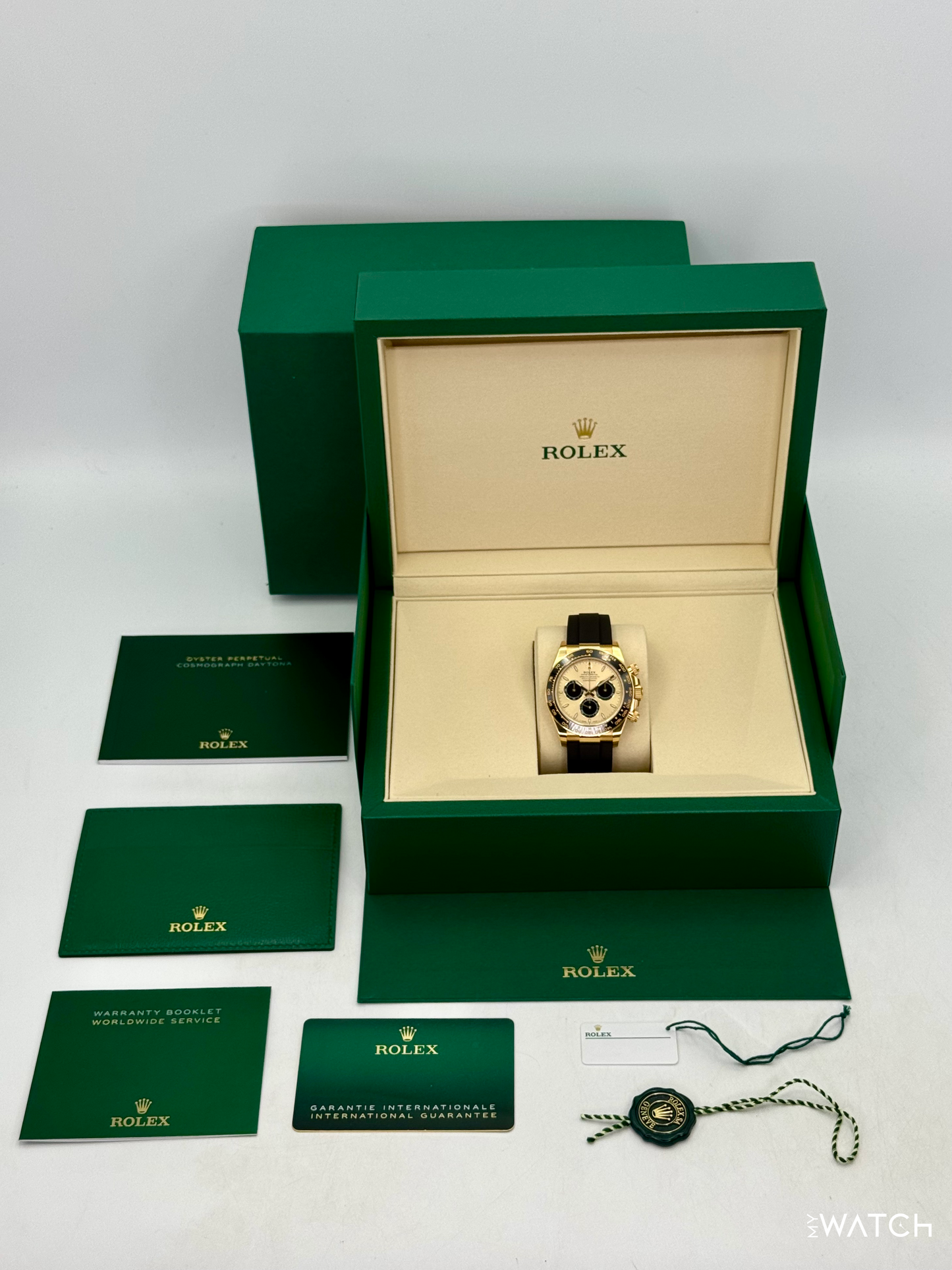 NEW 2025 Rolex Daytona 40mm 126518LN Yellow Gold Champagne Dial - MyWatchLLC