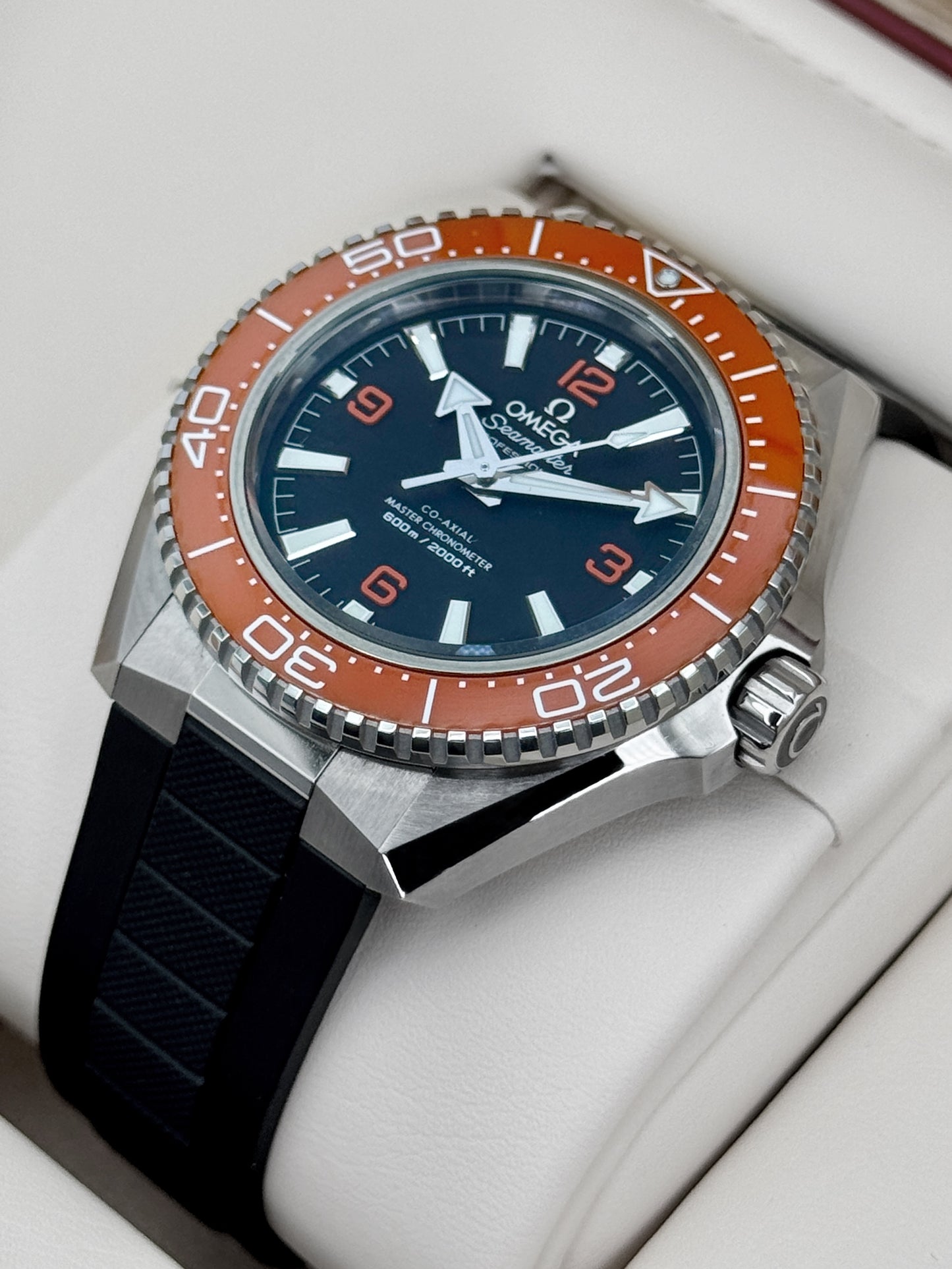 2025 Omega Seamaster Planet Ocean 42mm 217.32.42.21.01.003 Black Dial
