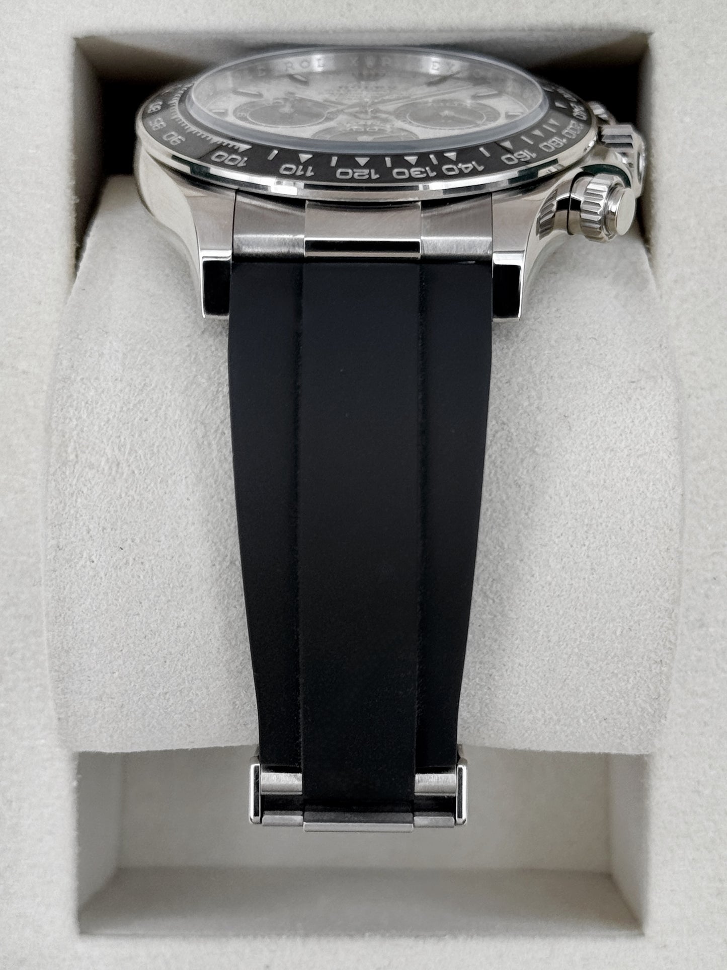 NEW 2026 Rolex Daytona 40mm 126519LN White Gold Oysterflex Meteorite Dial